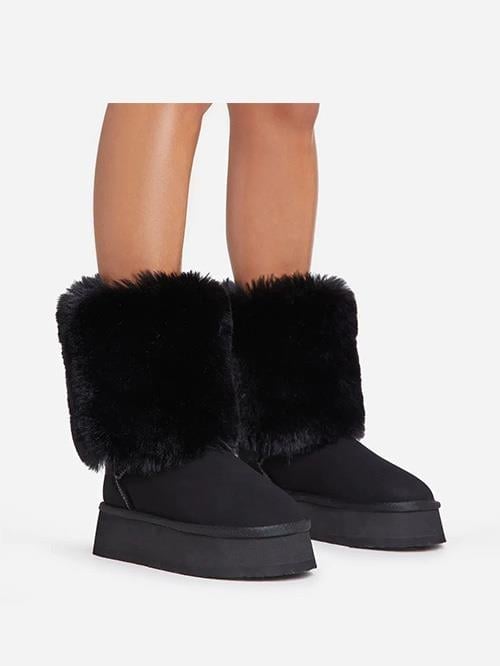 Pofi Bot Siyah - WOMAN SHOES