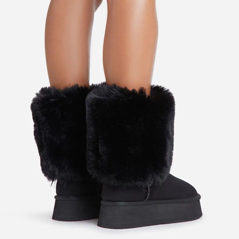 Pofi Bot Siyah - WOMAN SHOES