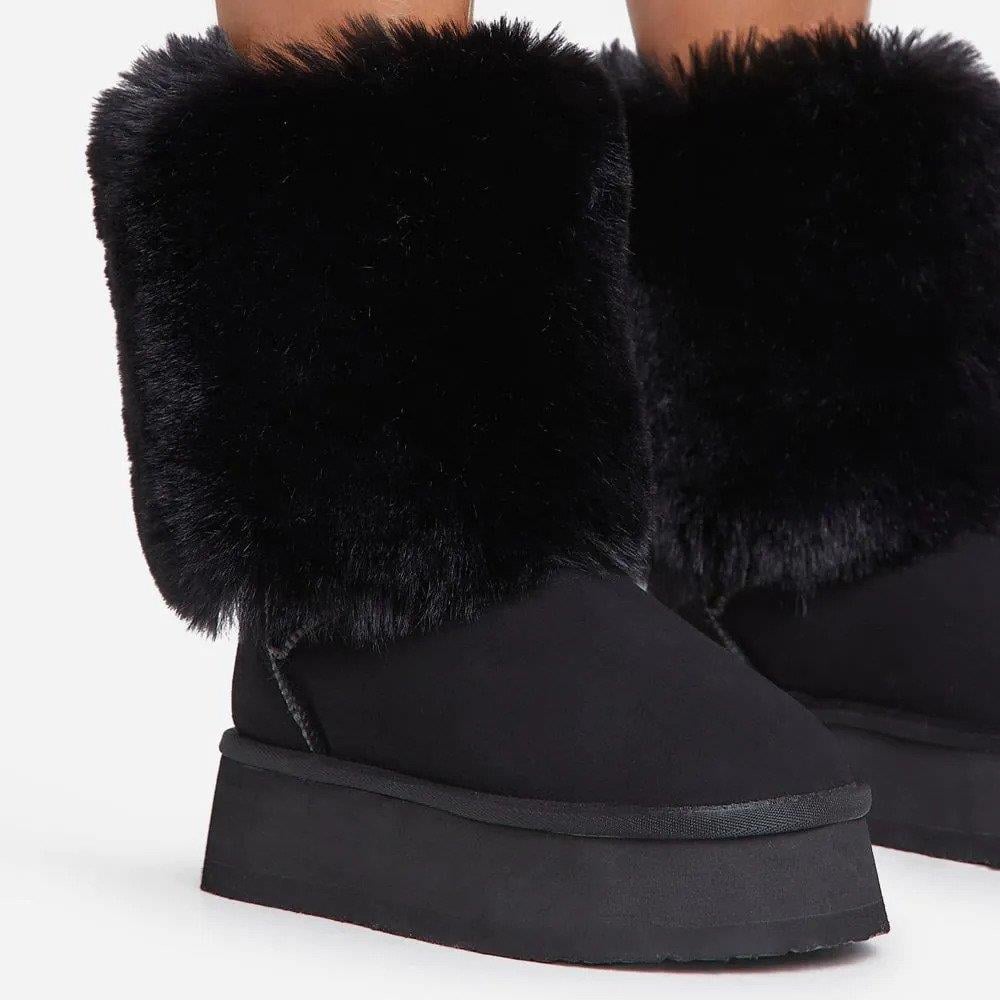 Pofi Bot Siyah - WOMAN SHOES