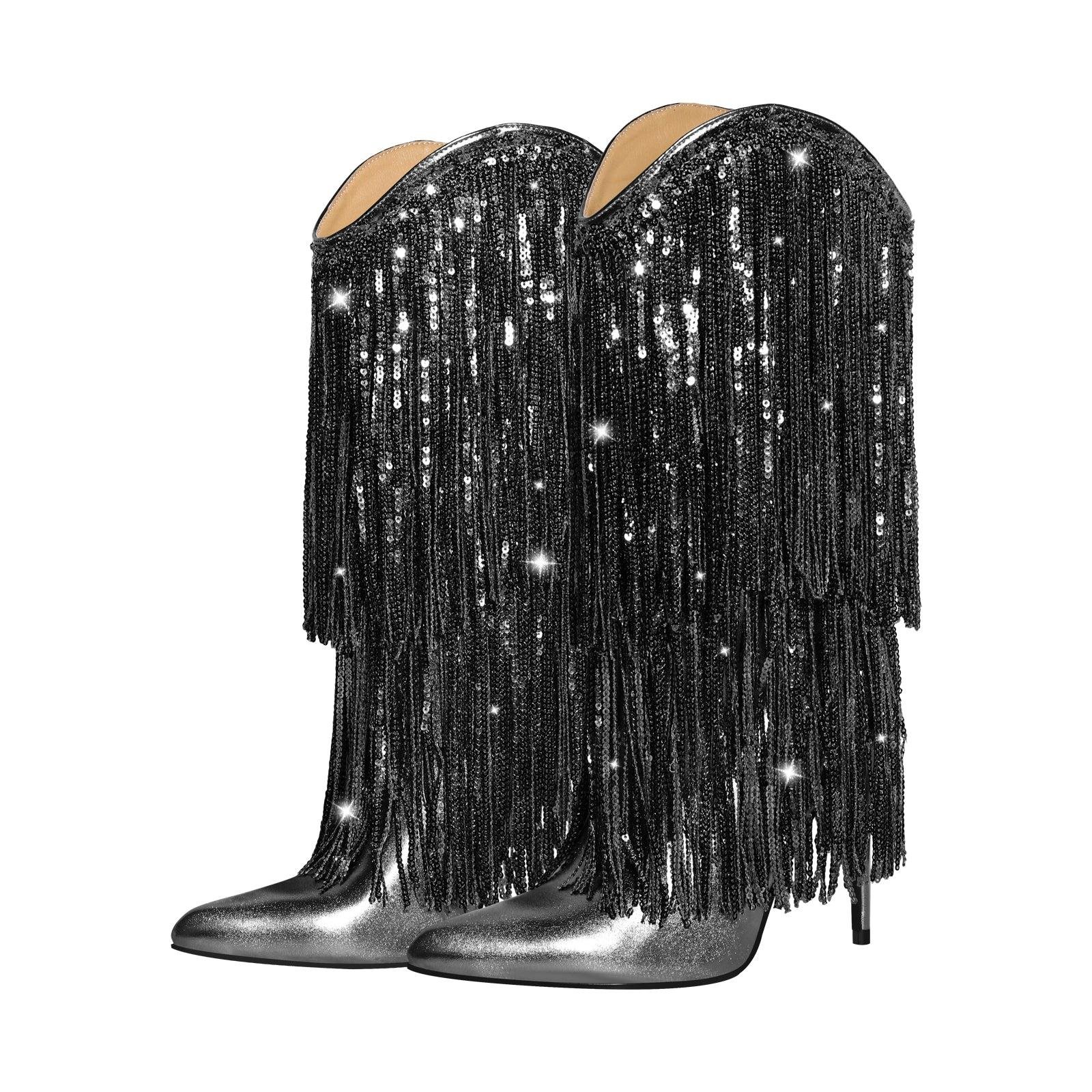 Qesu Çizme Siyah - ÇİZME