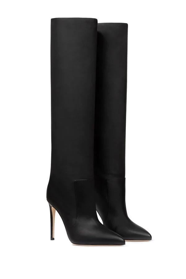 Rania Long Boot Black - Topuklu Çizme