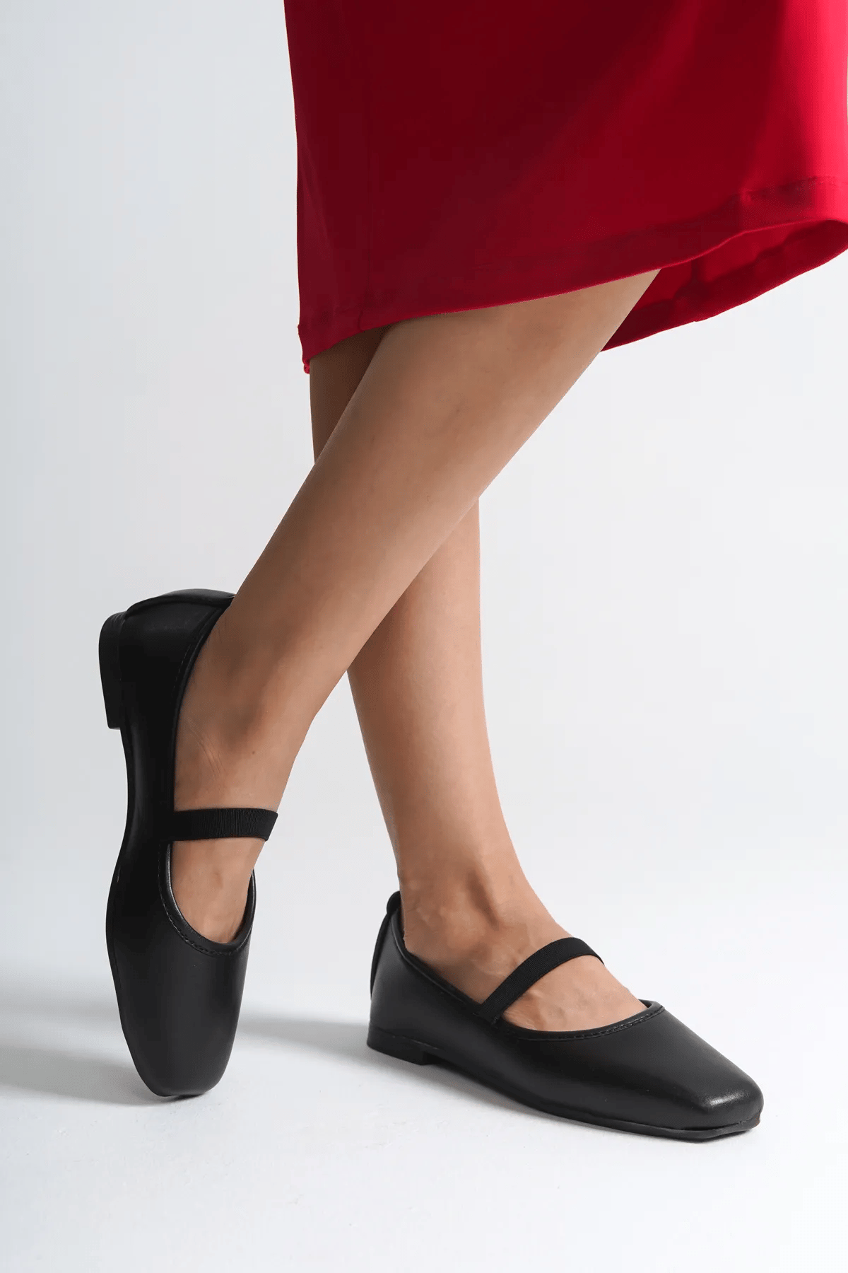 Rise 2 Babet Siyah - WOMAN SHOES