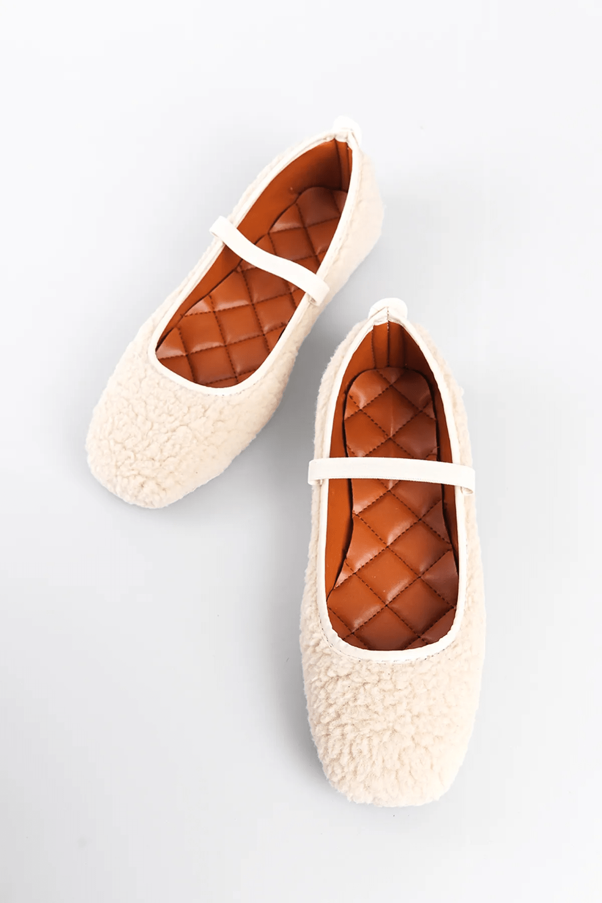 Rise Kürklü Babet Bej - KADIN AYAKKABI