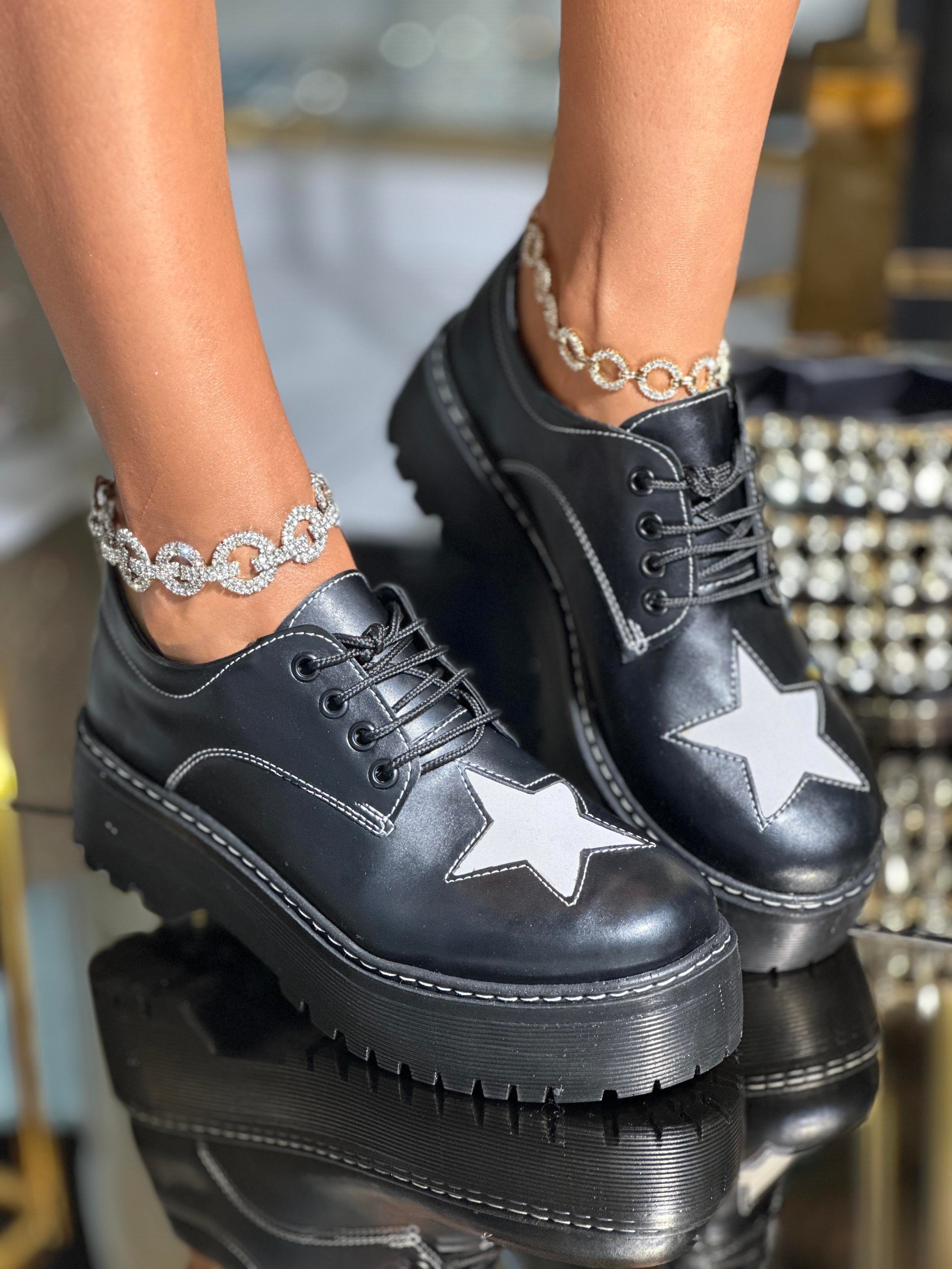 Rocki Star Loafer Siyah - Loafer