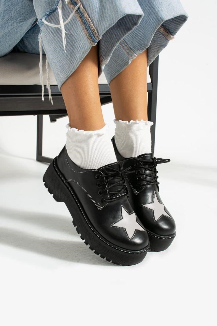Rocki Star Loafer Siyah - Loafer