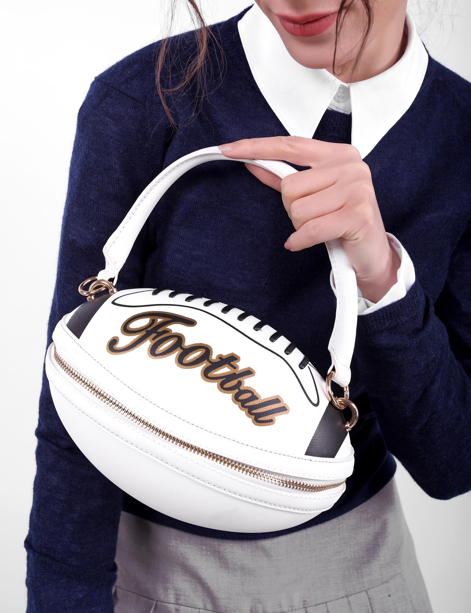 Rugby Bag White - Omuz Çanta