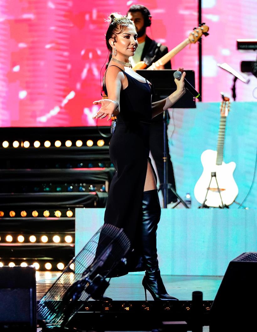 Salsuna Dizüstü Çizme Siyah Ebru Yaşar - LONG BOOTS