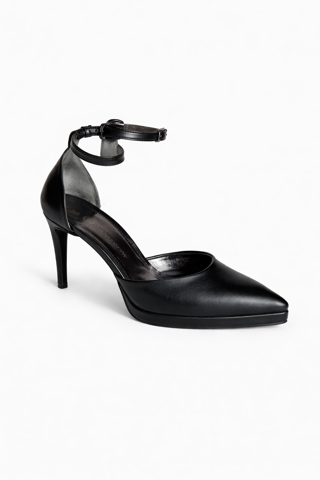 Sandiya Platform Topuklu Stiletto Siyah - Stiletto