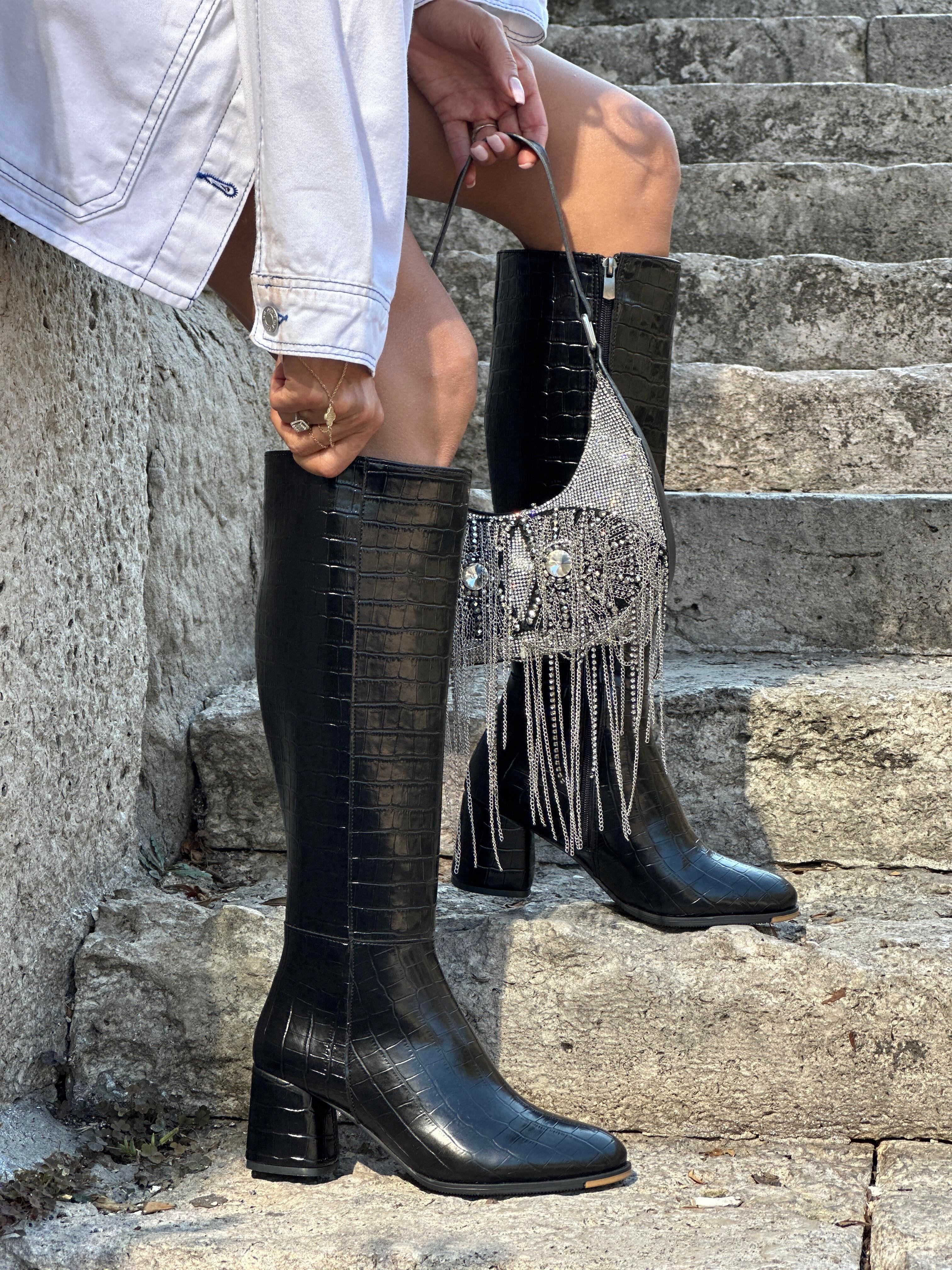 Savda Çizme Siyah - ÇİZME