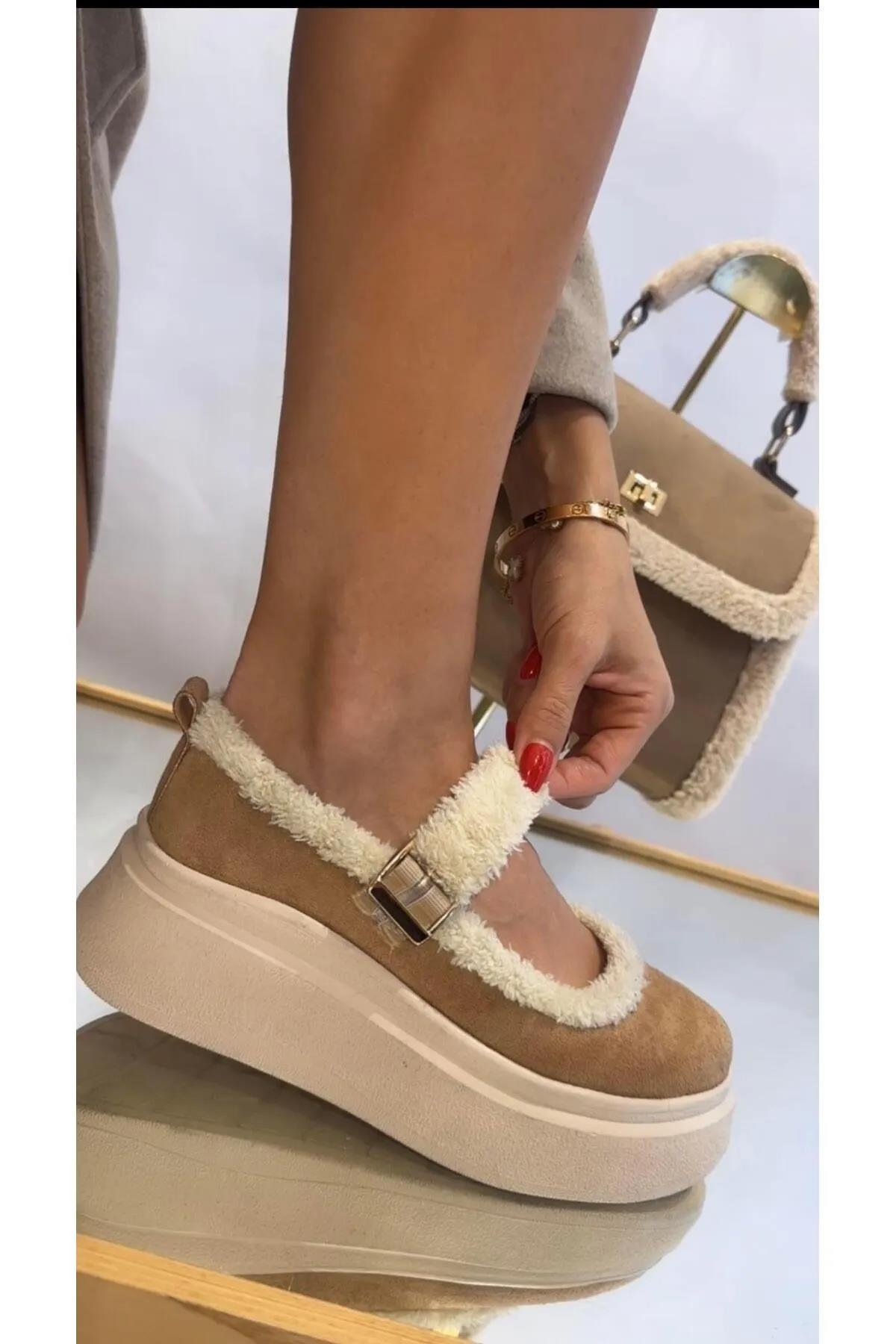 Selen Süet Loafer Kahverengi - Loafer