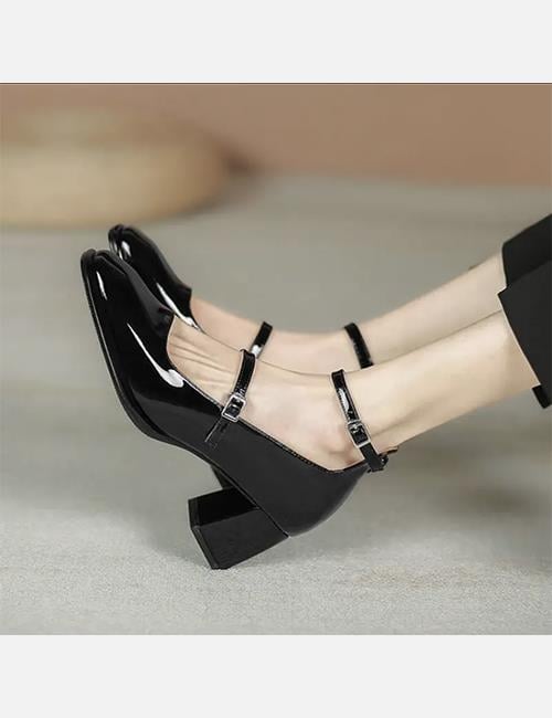 Semmi Topuklu Ayakkabı Siyah - WOMAN SHOES