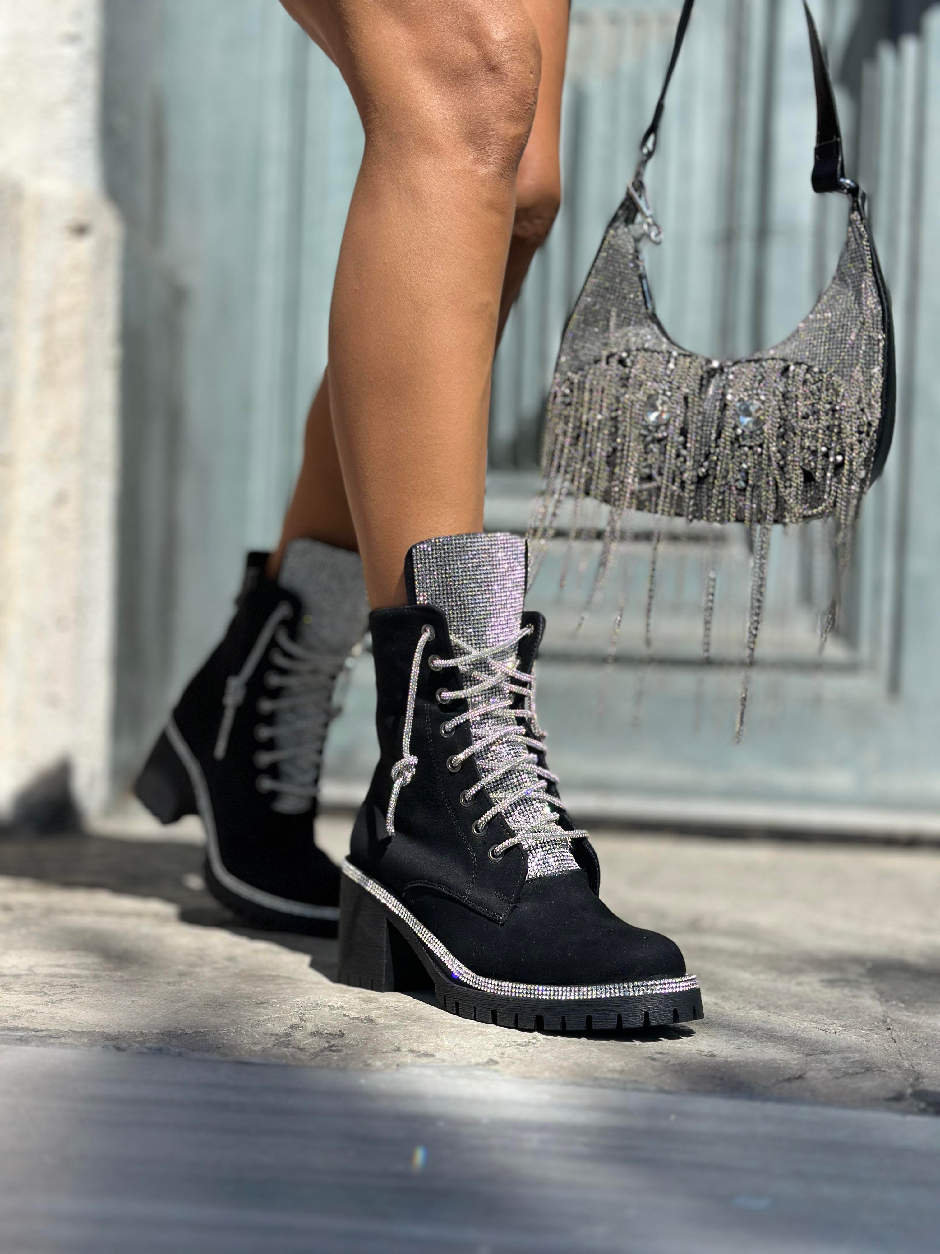 Sensitive Süet Bot Siyah - ANKLE BOOTS