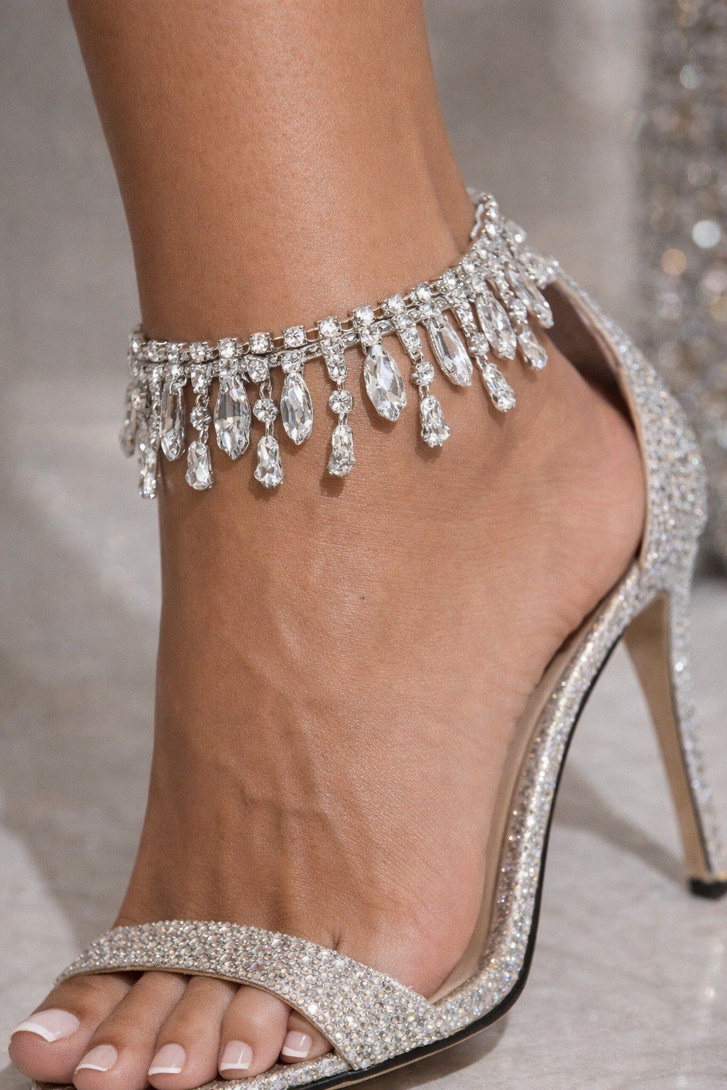 Seyar Kristal Taşlı Halhal - Halhal