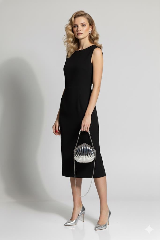 Shellse Çanta Siyah Beyaz - Çanta