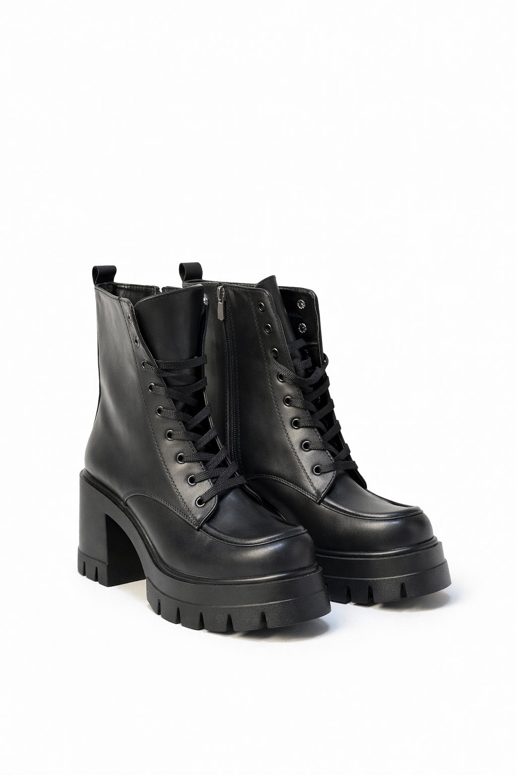 Sibo Topuklu Bot Siyah - 