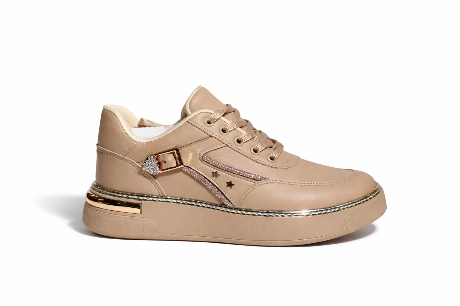 Simge Spor Ayakkabı Vizon - Spor Ayakkabı