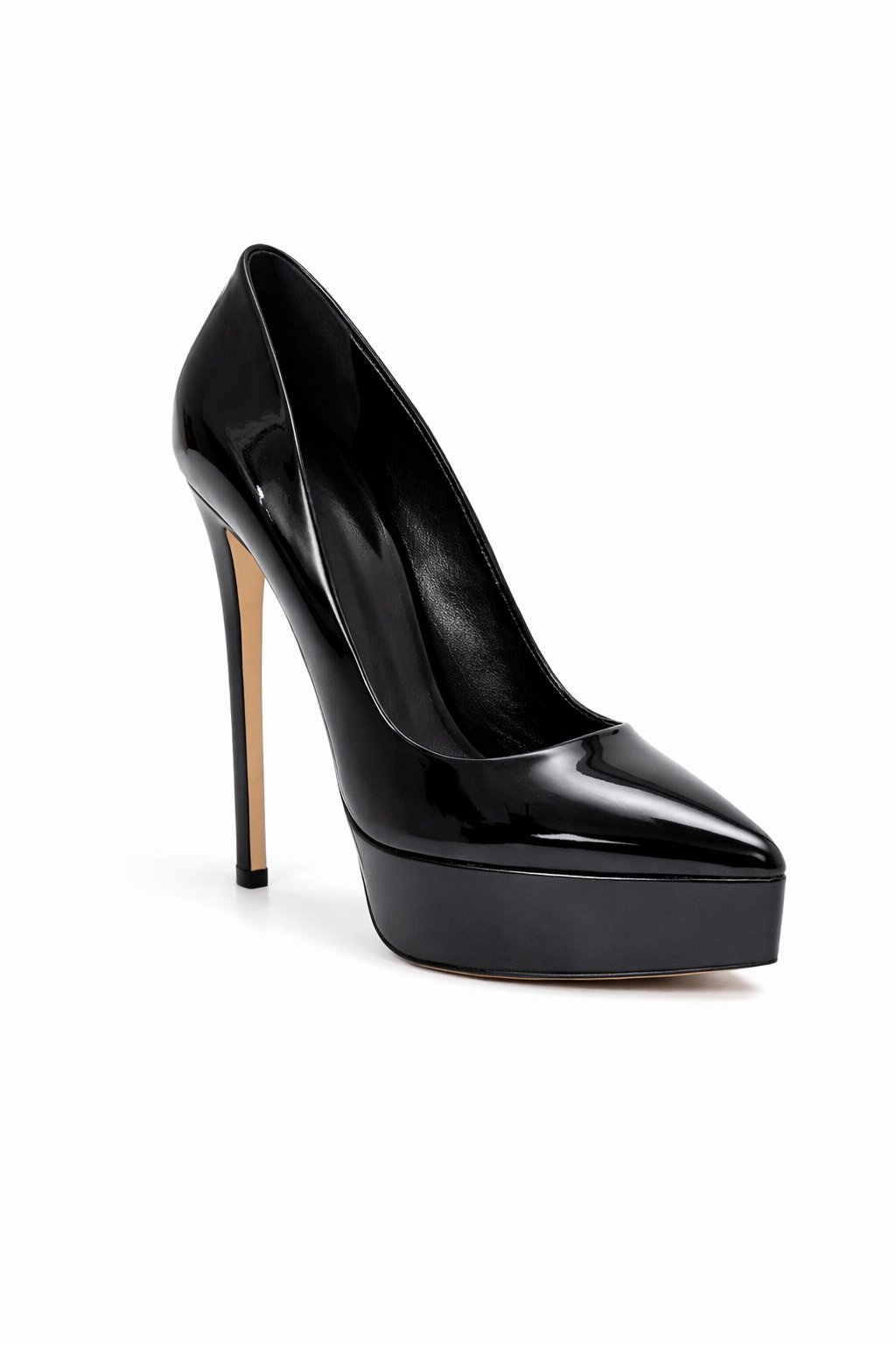 Sofia Platform Topuklu Stiletto Siyah - 