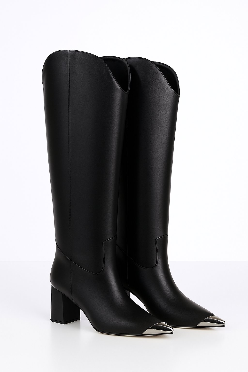 Steel Kovboy Çizme Siyah - Cowboy Çizme