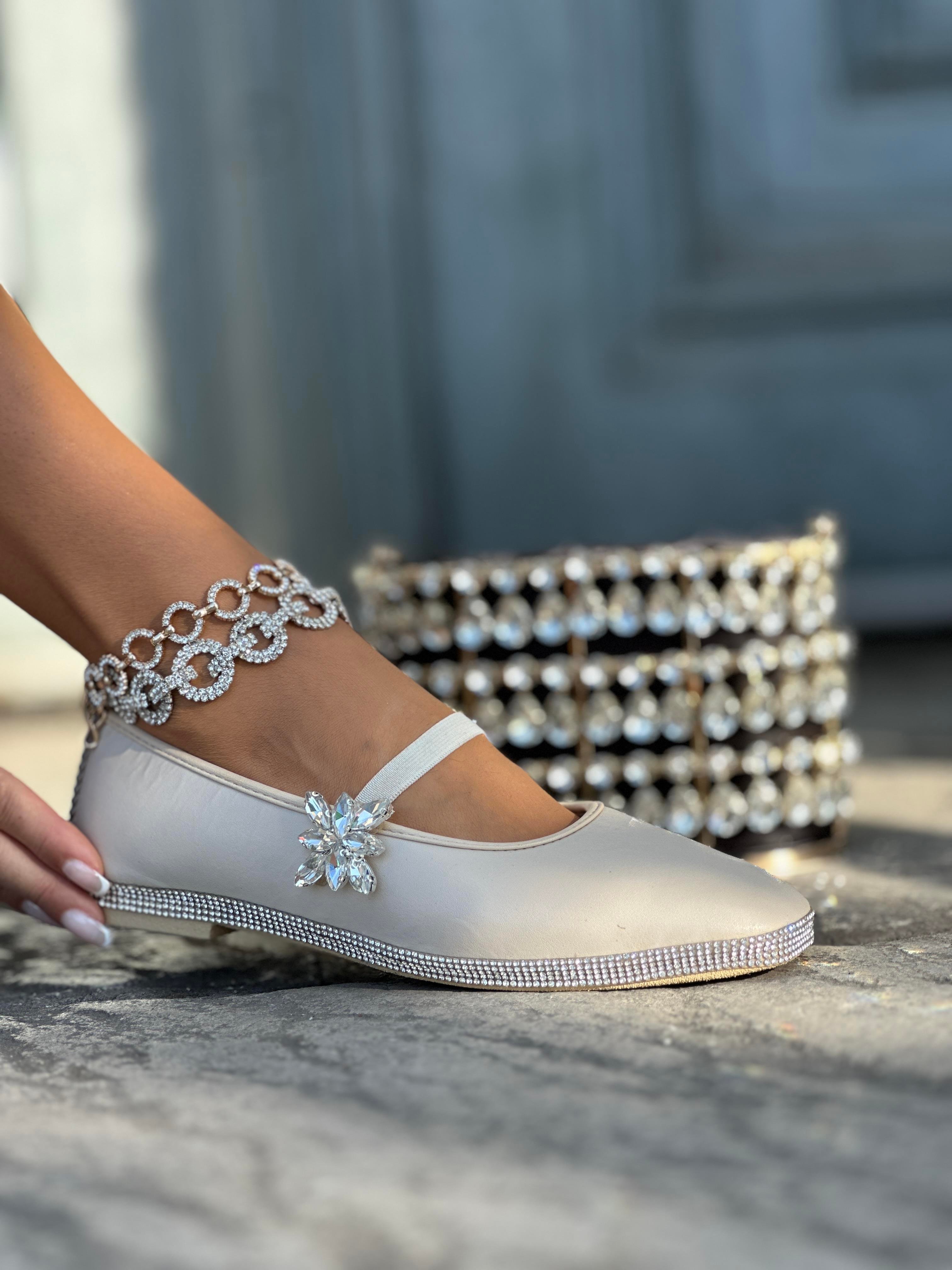 Strong Özel Tasarım Babet Bej - KADIN AYAKKABI