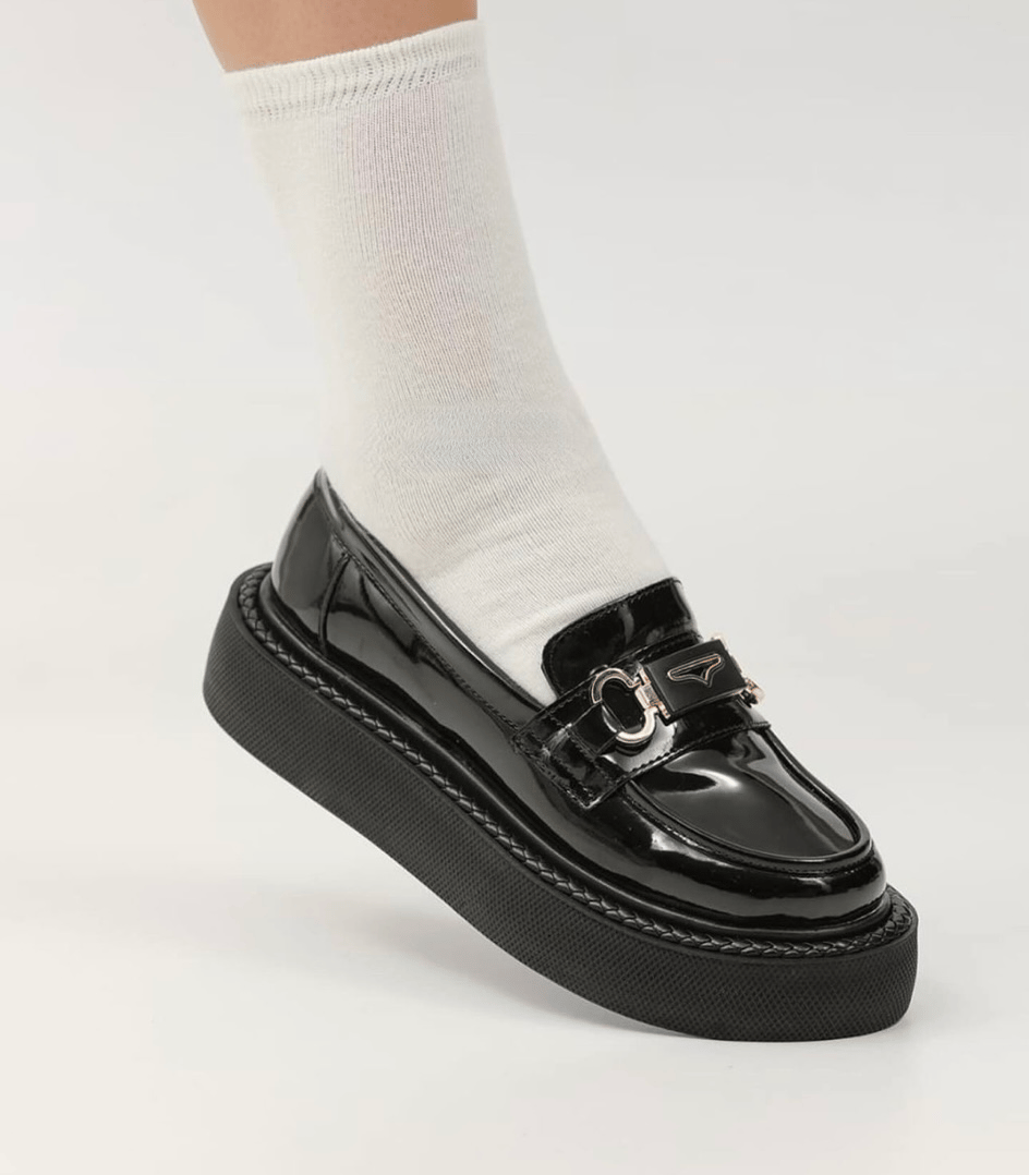 Style Loafer Siyah - KADIN AYAKKABI