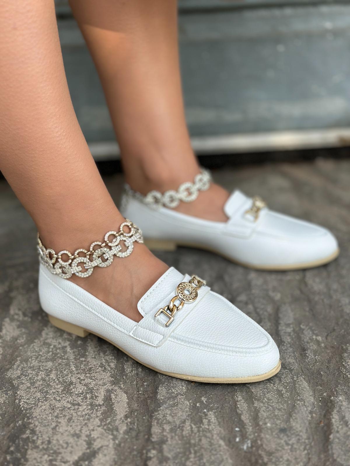 Suje Babet Beyaz - KADIN AYAKKABI