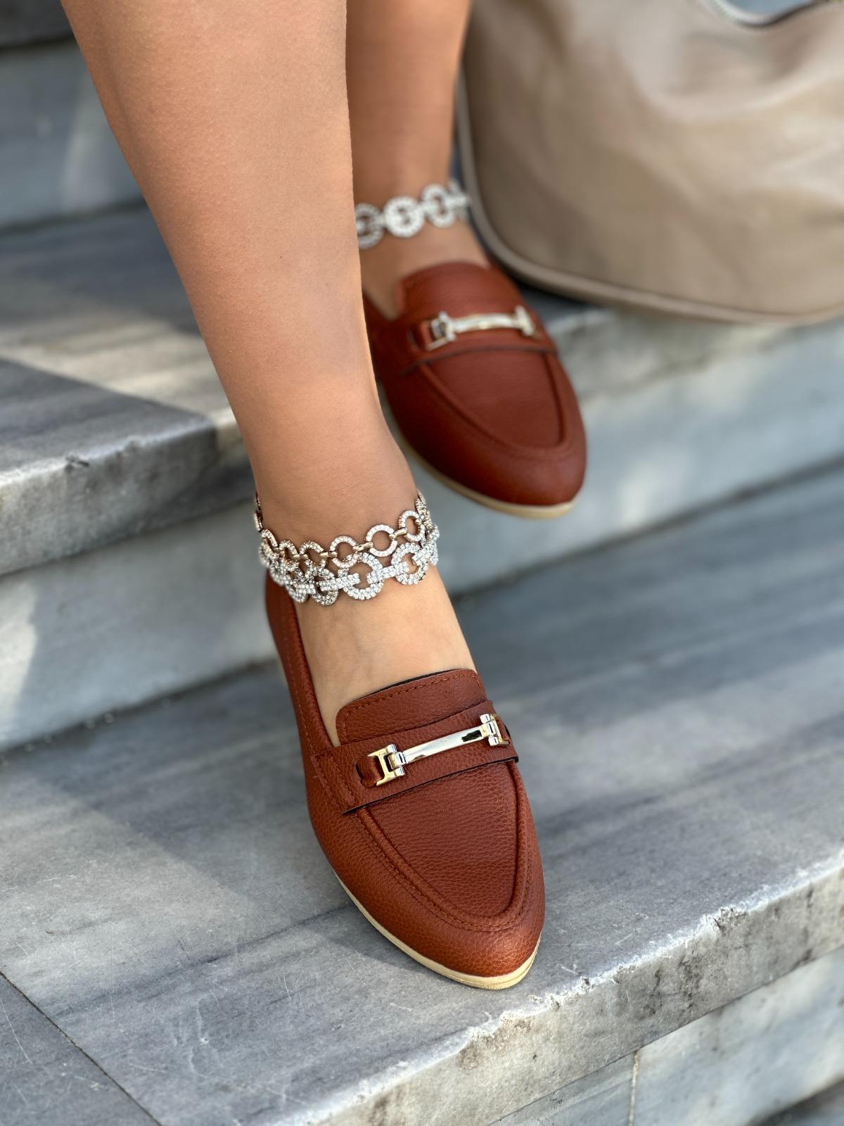 Suje Babet Kahverengi - KADIN AYAKKABI