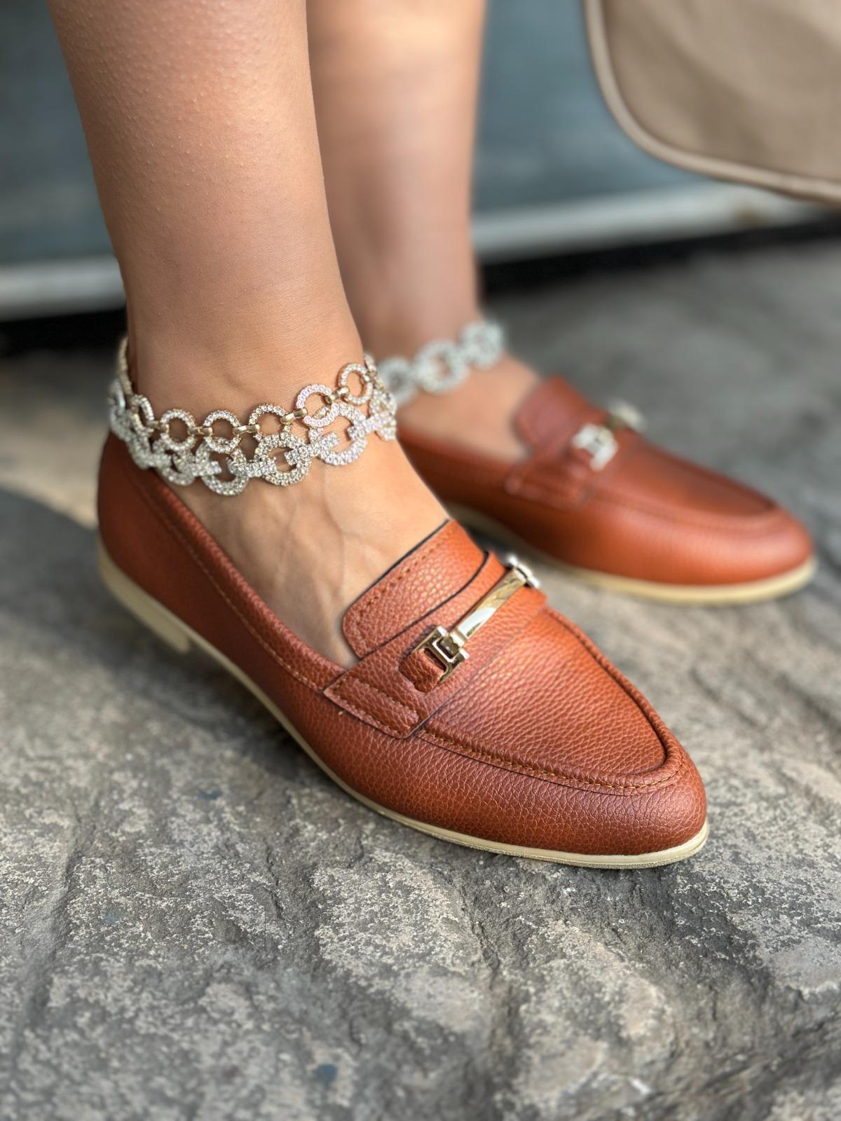 Suje Babet Kahverengi - KADIN AYAKKABI