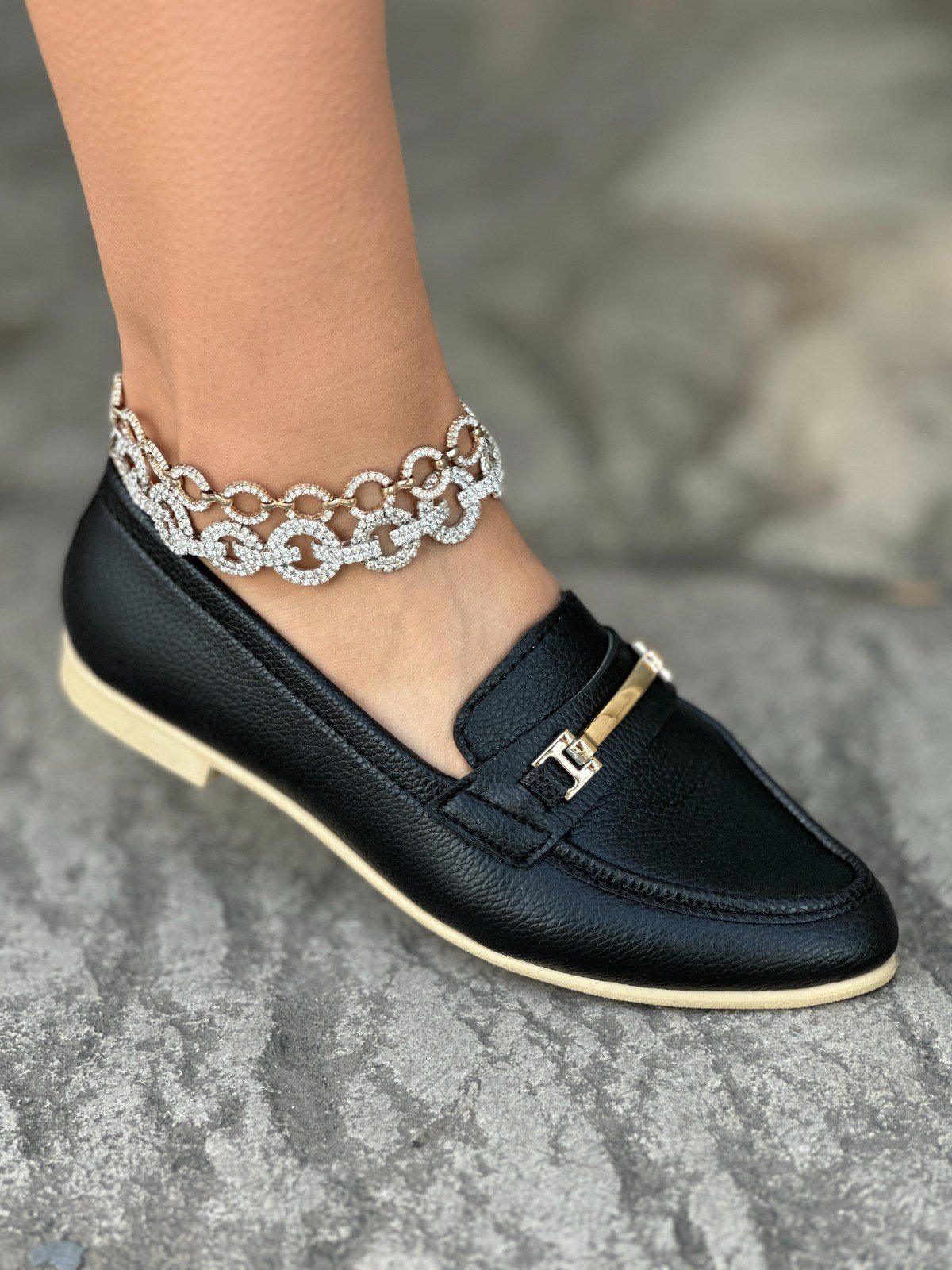 Suje Babet Siyah - Düz Babet