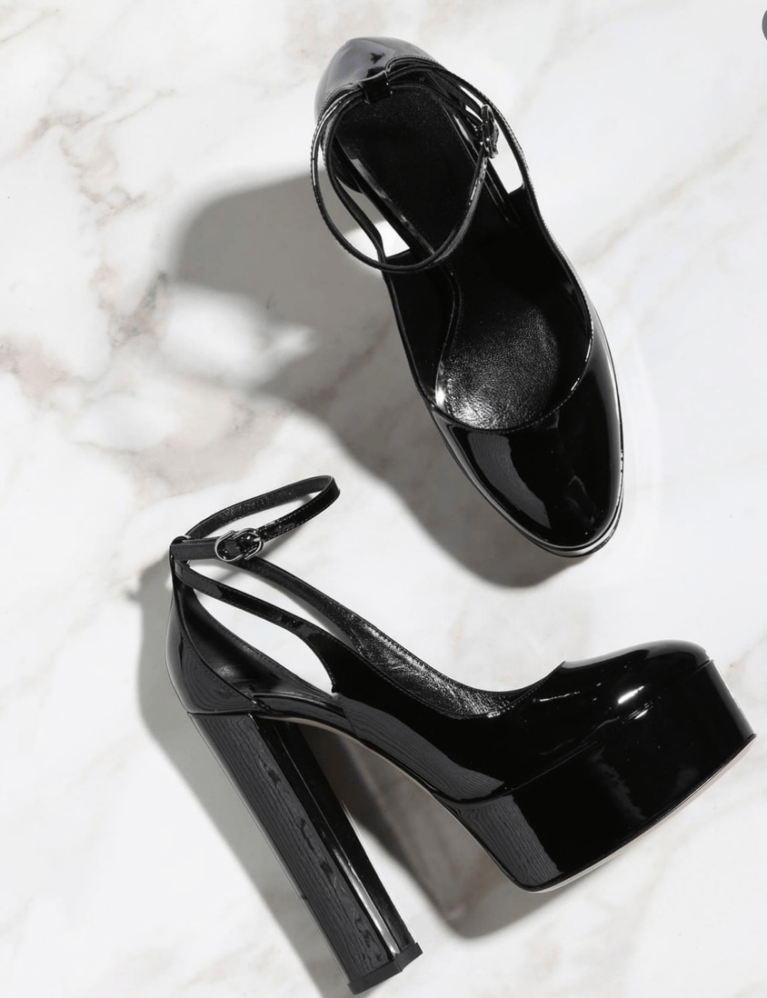 Takun Platform Topuklu Ayakkabı Siyah - WOMAN SHOES