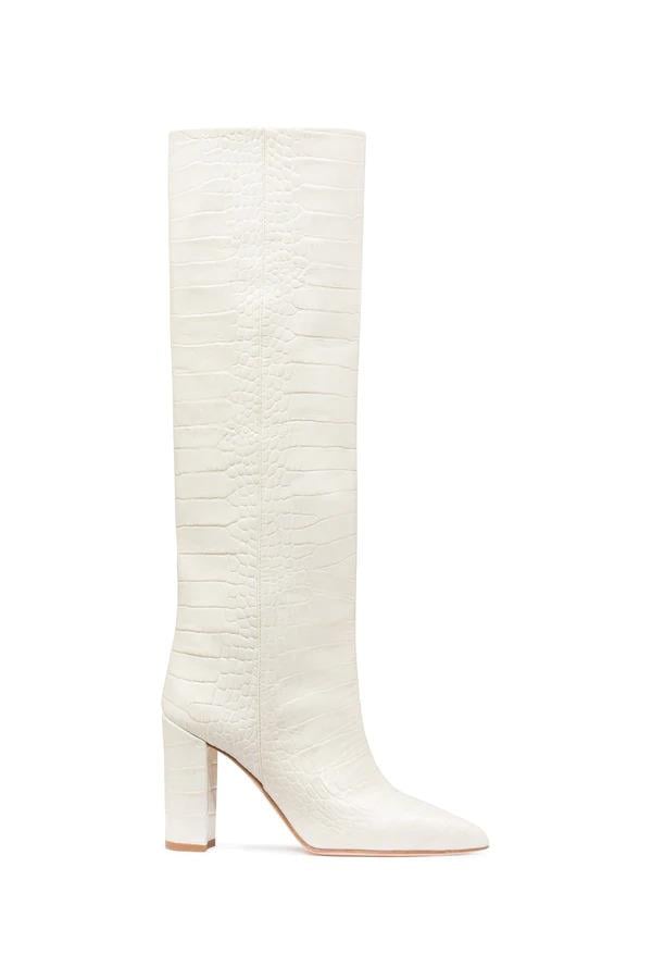 Talida Çizme Beyaz - Long Boots