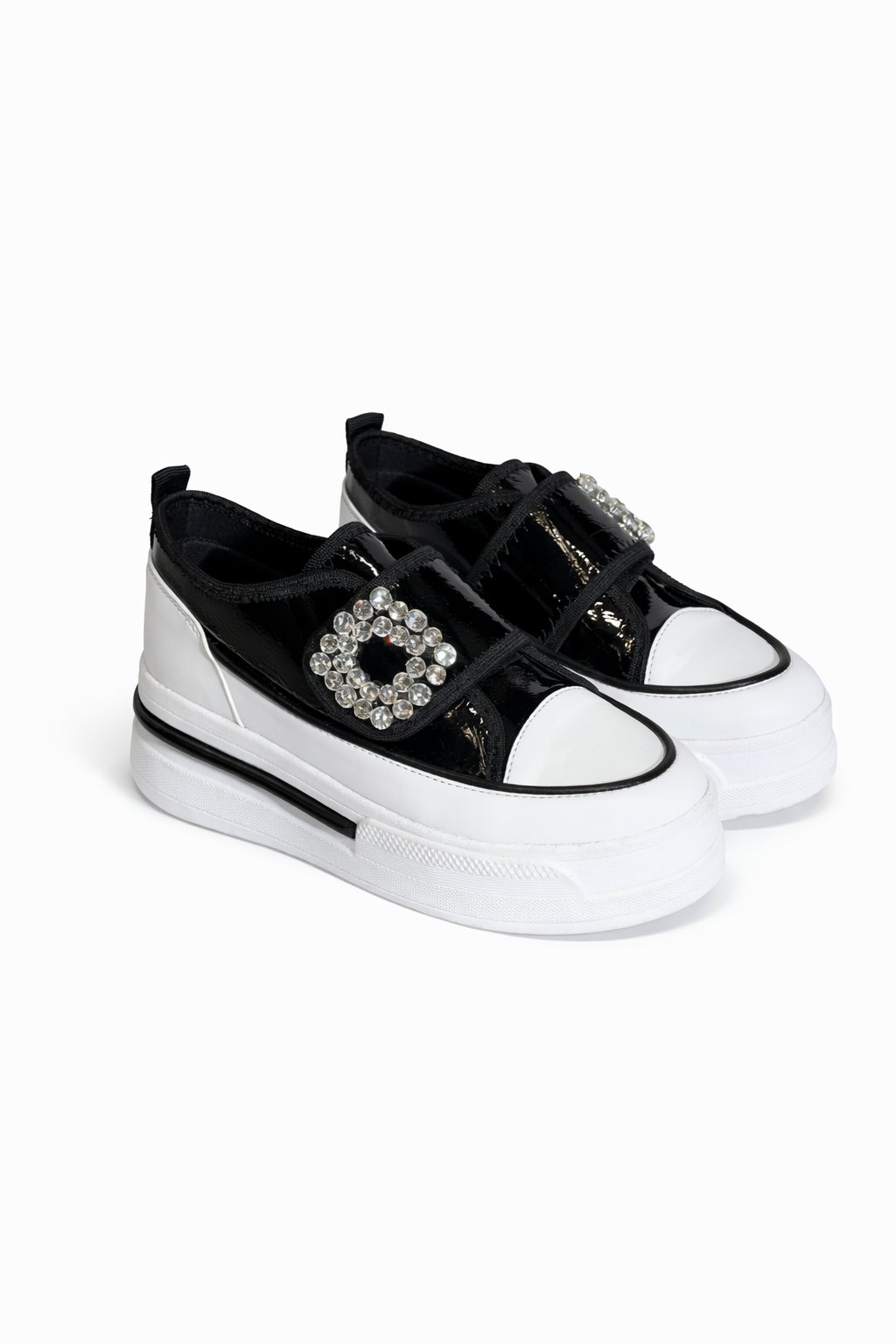 Taxim Özel Tasarım Yüksek Tabanlı Spor Ayakkabı Siyah - Spor Ayakkabı