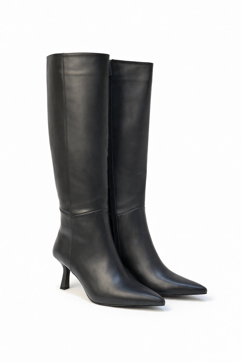 Tiny İnce Topuklu Çizme Siyah - 