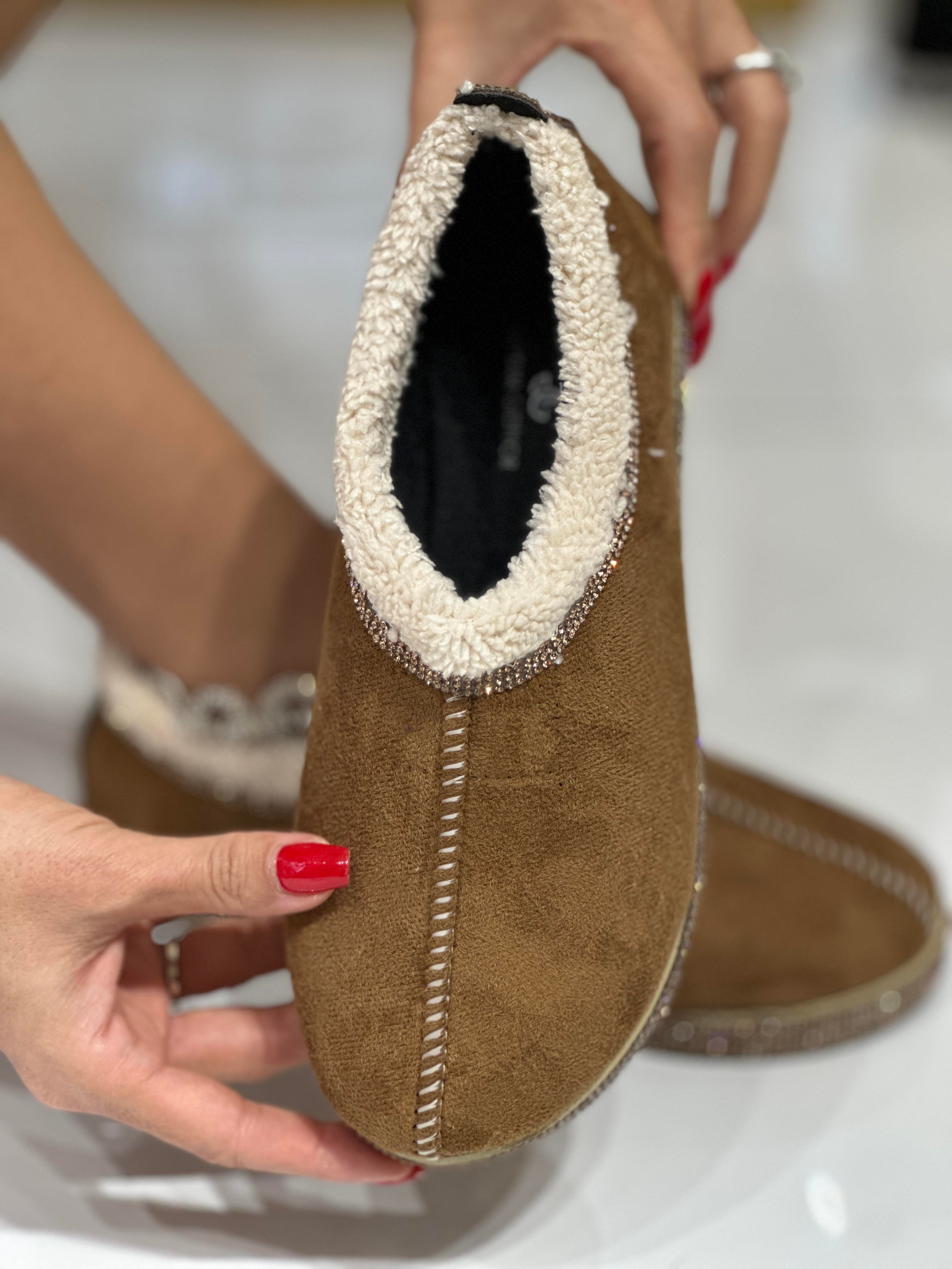 Totem Babet Kahverengi - KADIN AYAKKABI