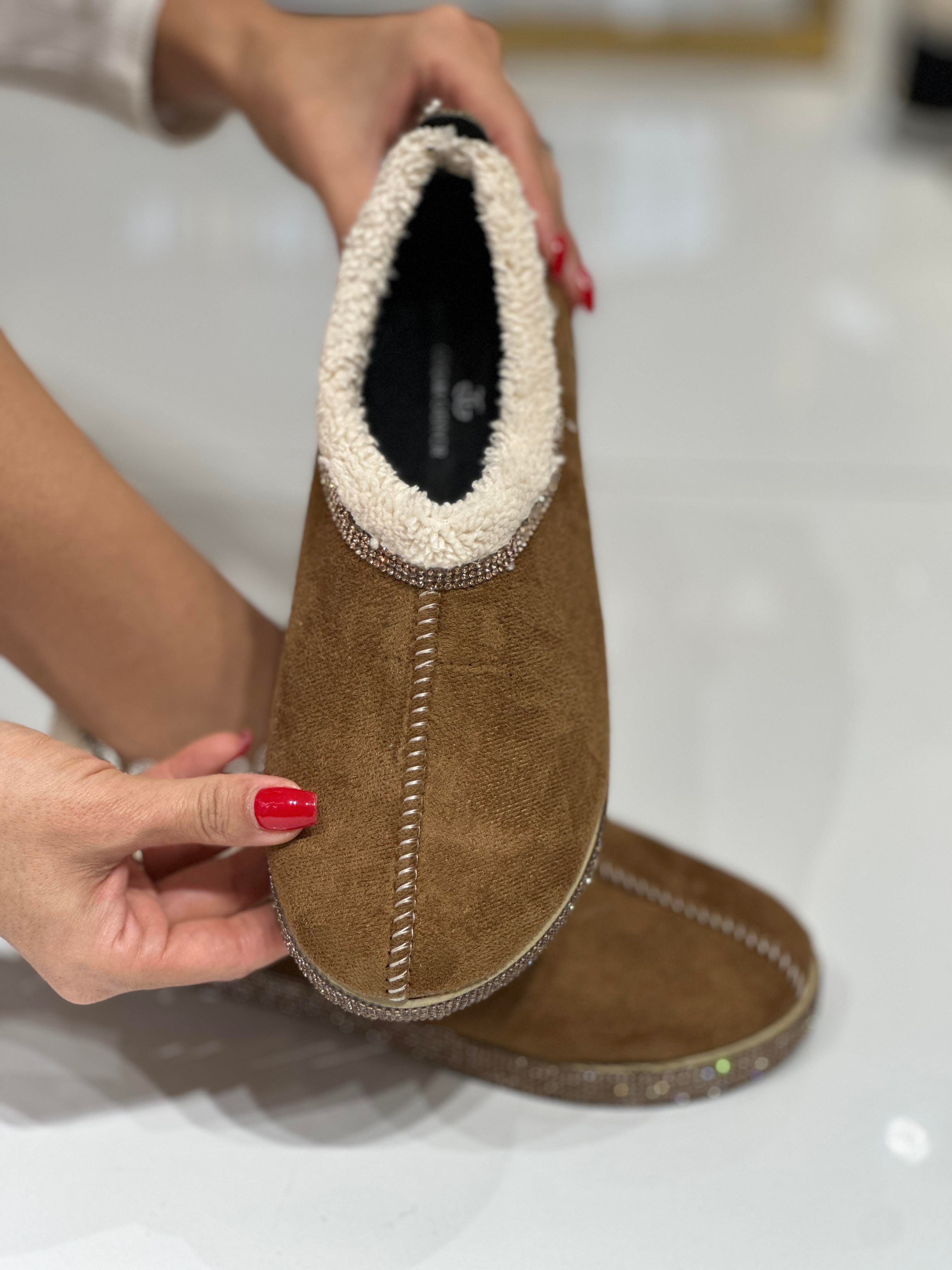 Totem Babet Kahverengi - KADIN AYAKKABI