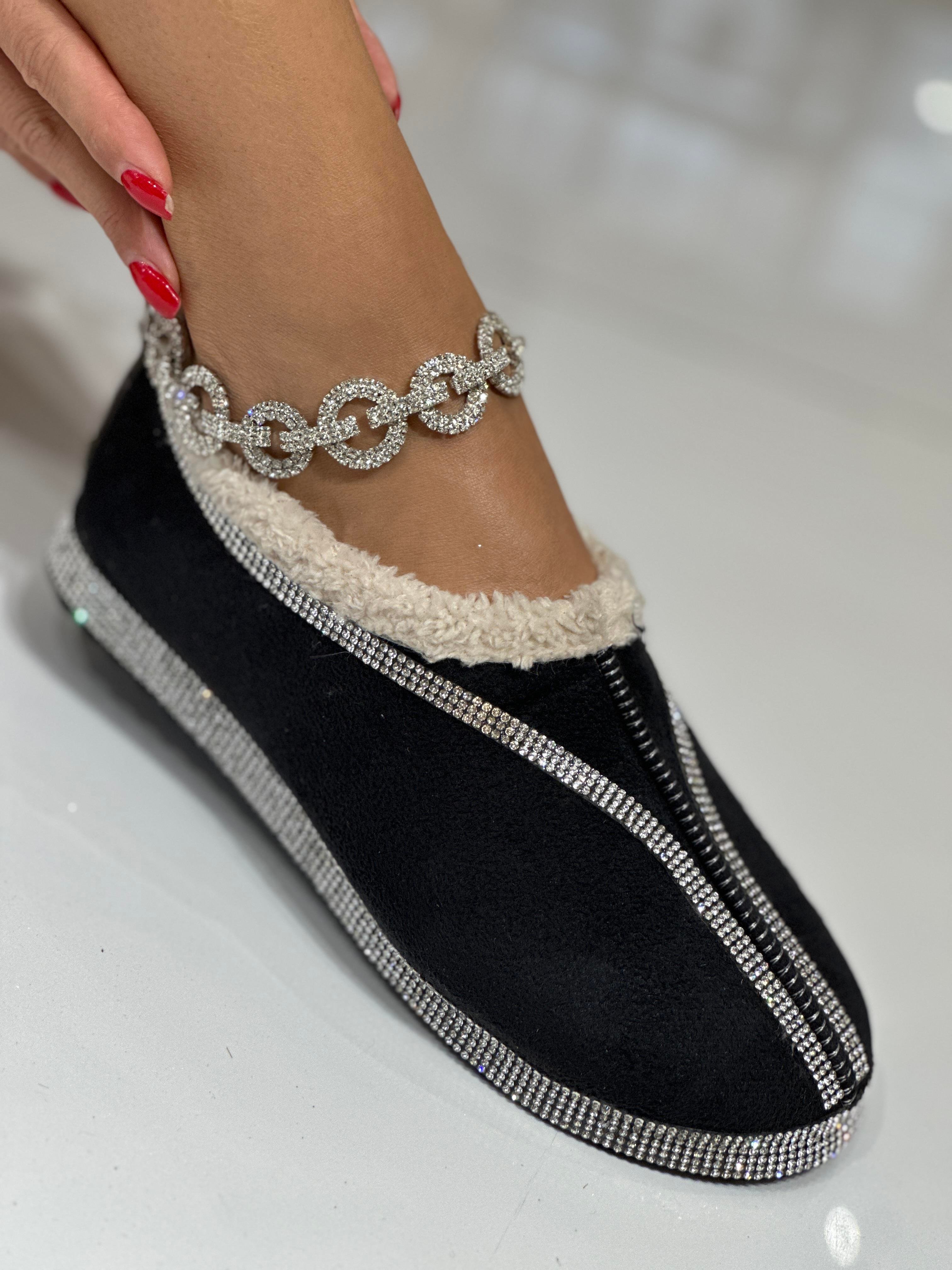 Totem Babet Siyah - KADIN AYAKKABI