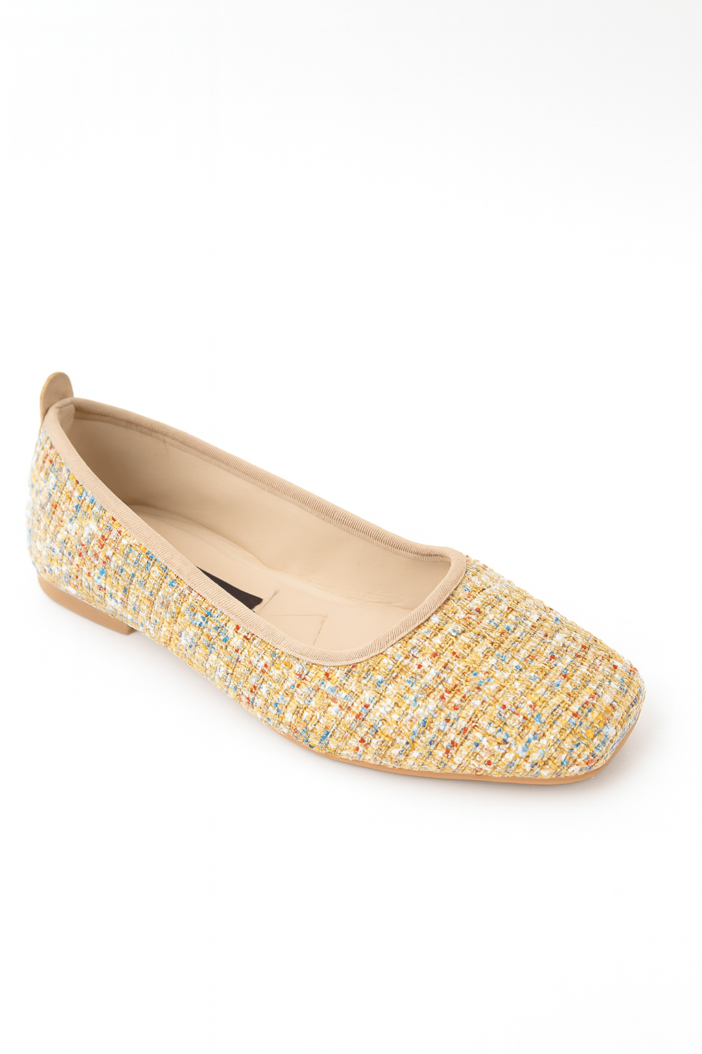 Tuny 2 Özel Tasarım Babet Bej - KADIN AYAKKABI