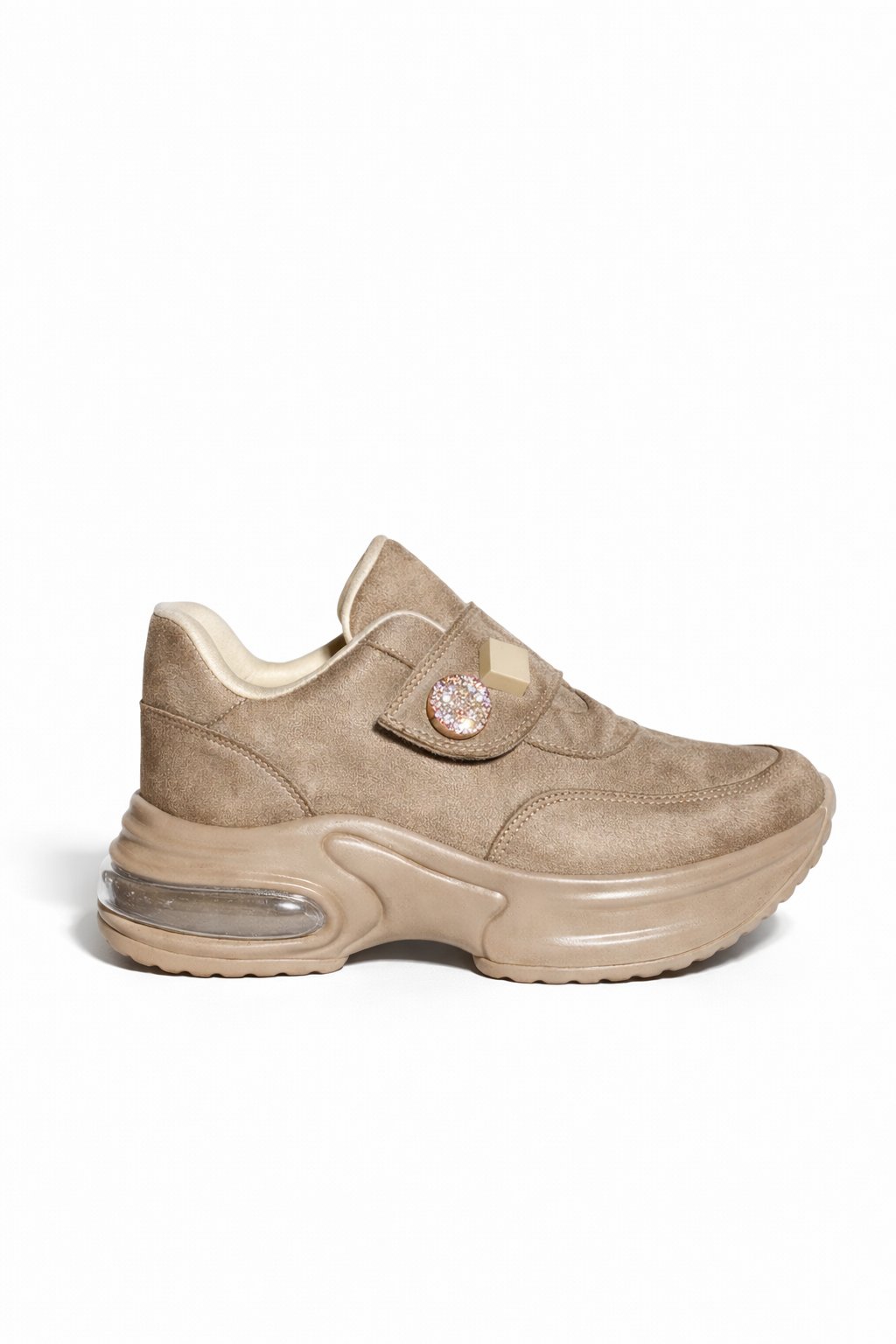 Urban Chic Süet Spor Ayakkabı Vizon - Spor Ayakkabı