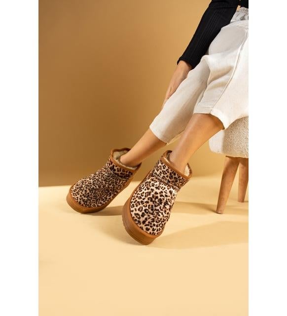 Urbay Bot Leopar - ANKLE BOOTS