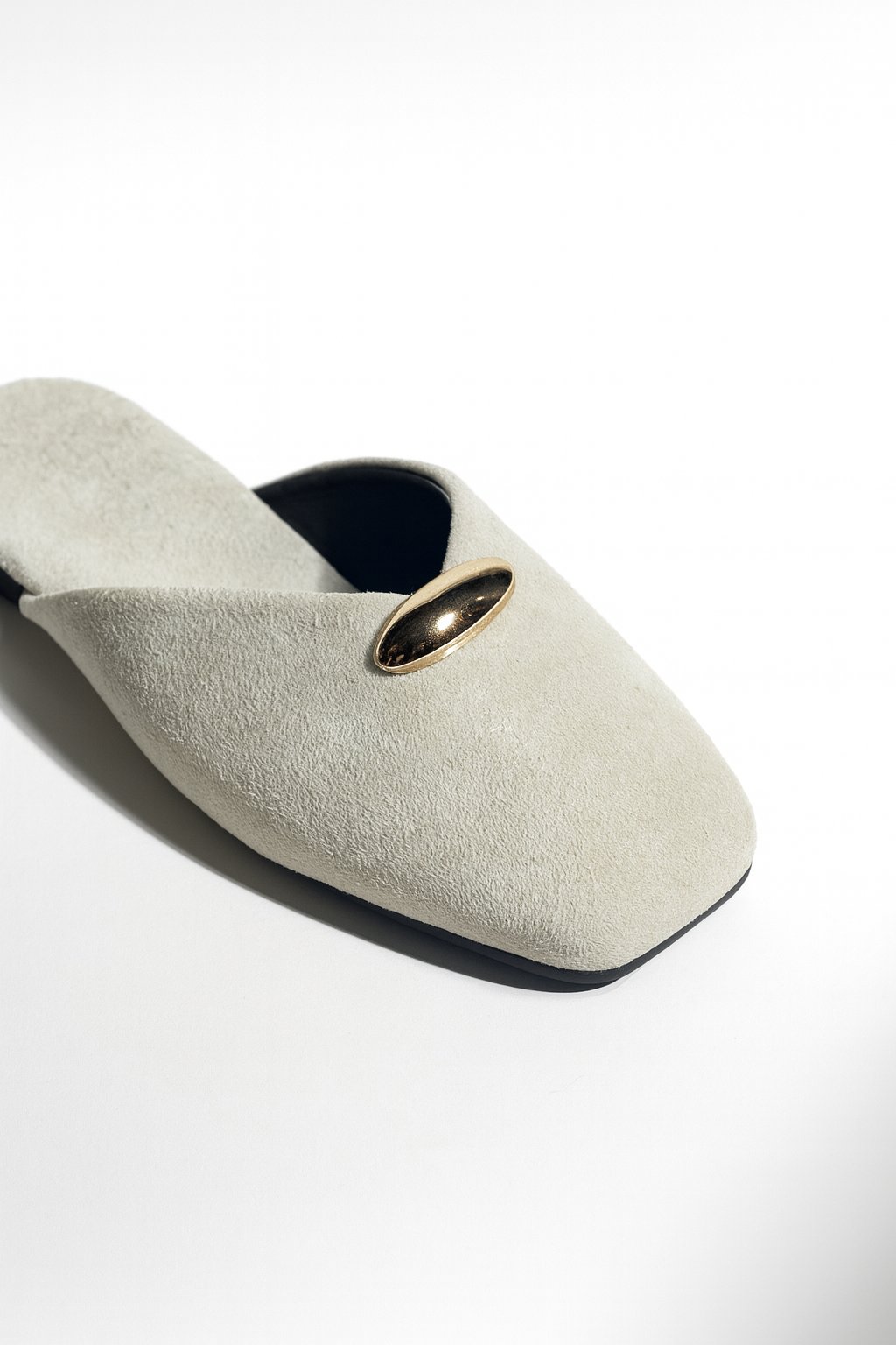 Velora Süet Terlik Bej - Kışlık Terlik