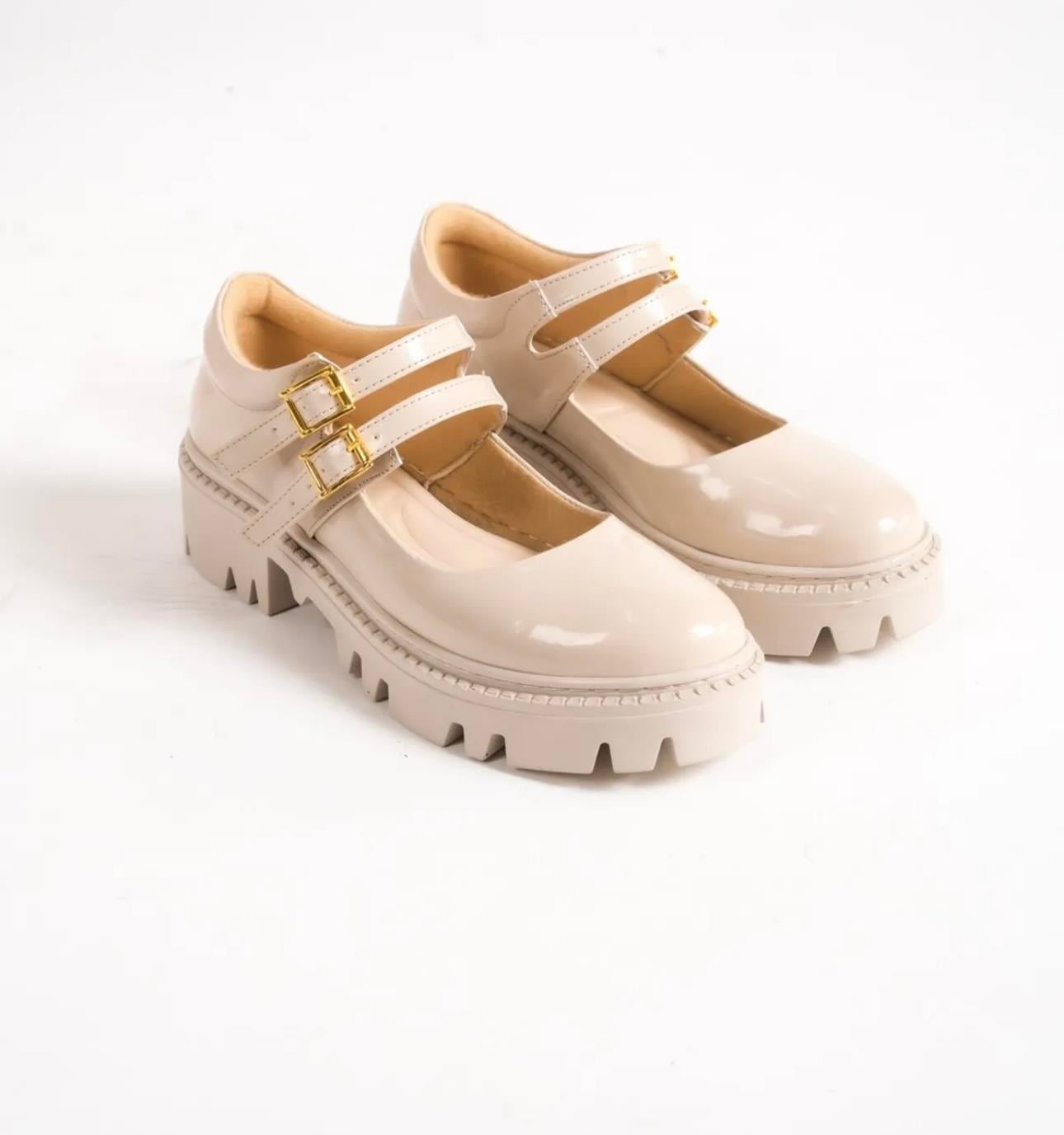 Volin Rugan Loafer Bej - KADIN AYAKKABI