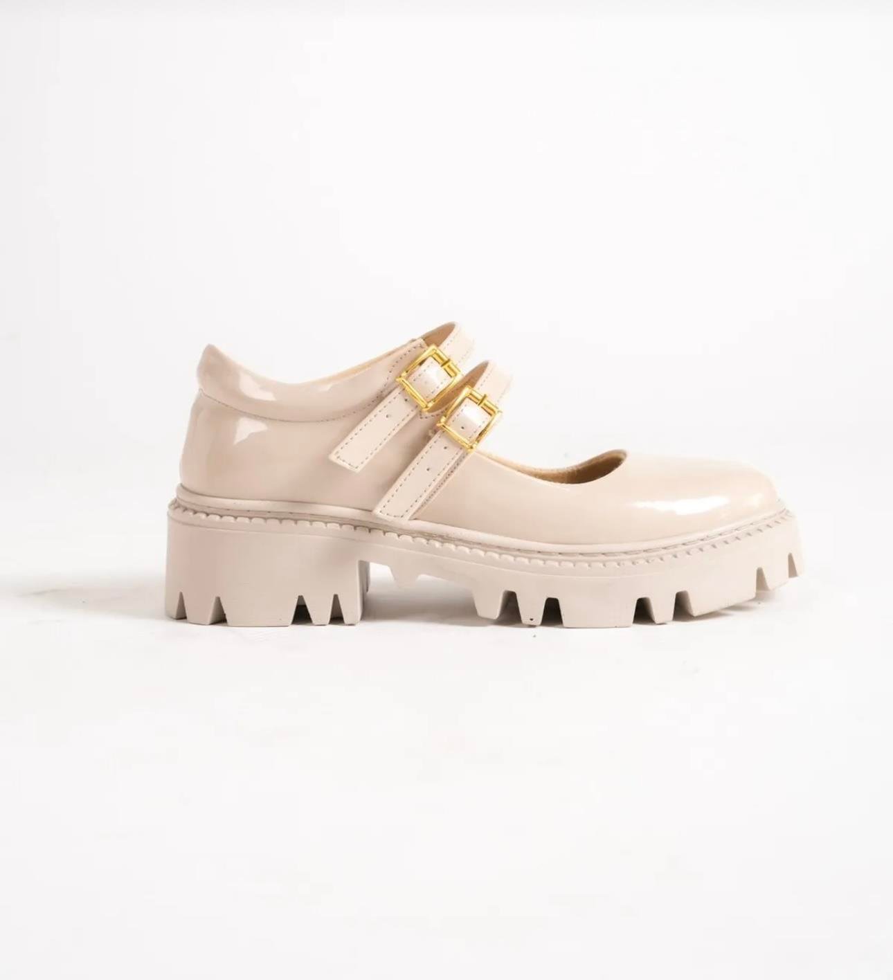 Volin Rugan Loafer Bej - KADIN AYAKKABI
