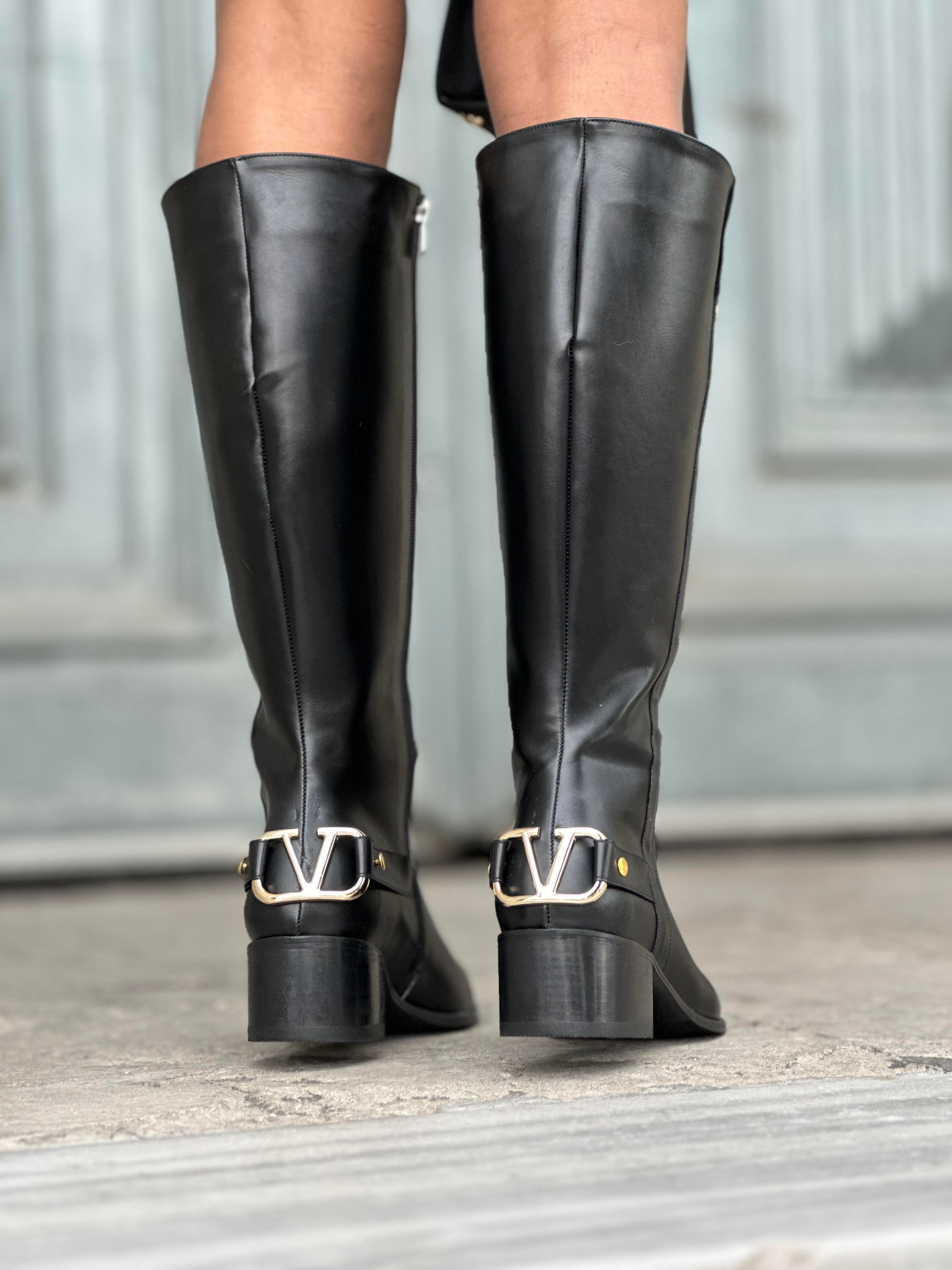 Volla Çizme Siyah - ÇİZME