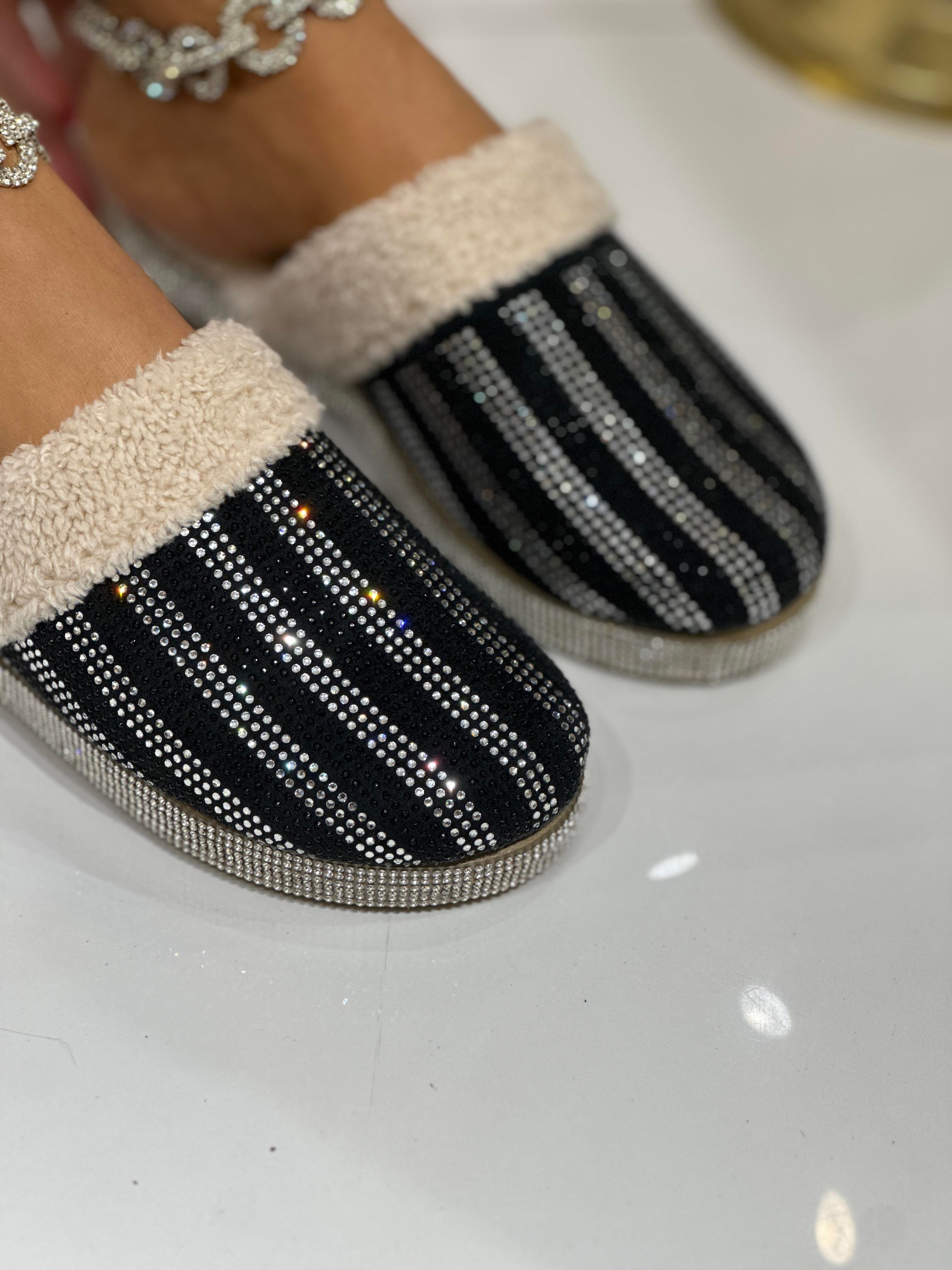 Wow 1 Terlik Siyah - WOMAN SHOES