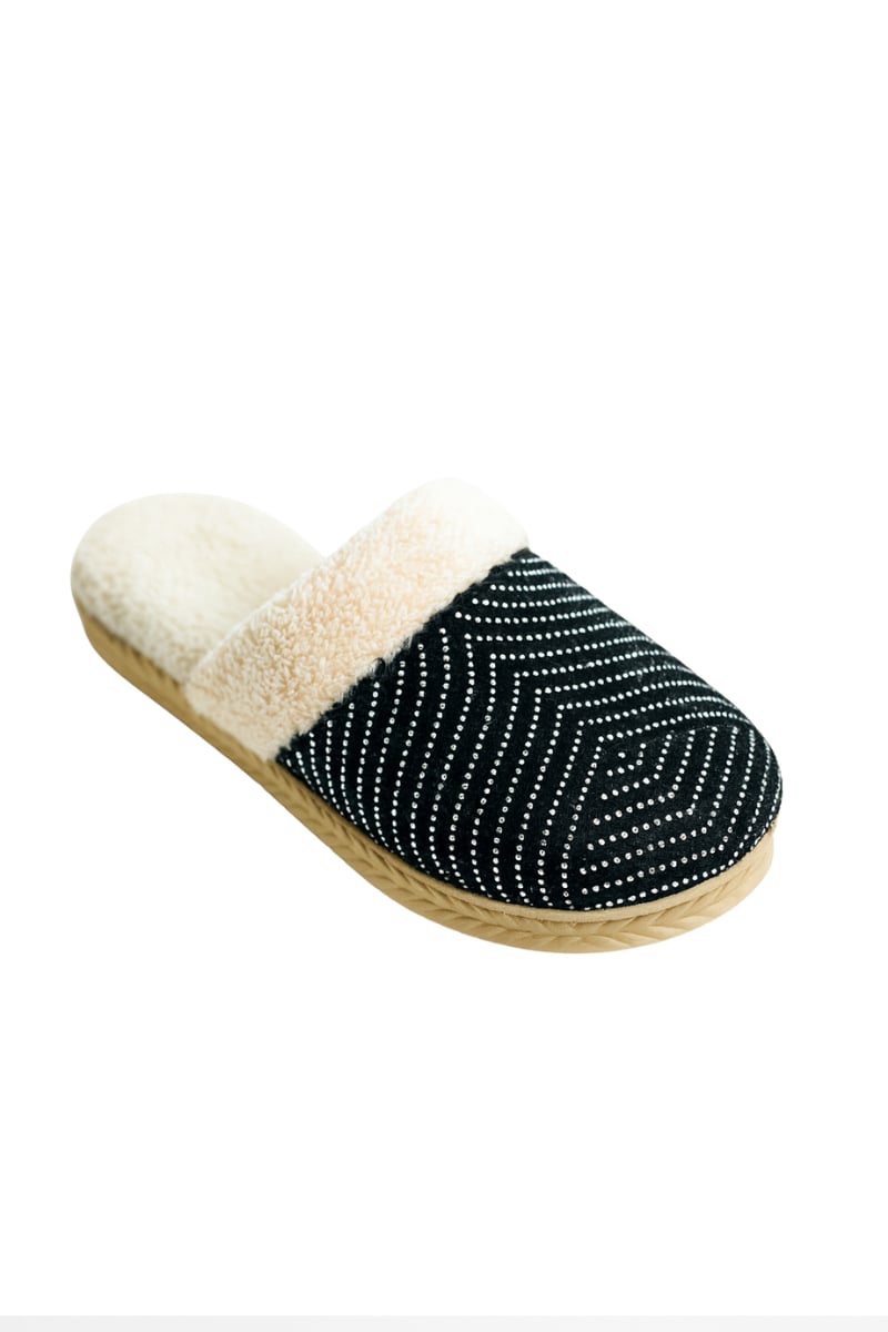 Wow 2 Terlik Siyah - WOMAN SHOES