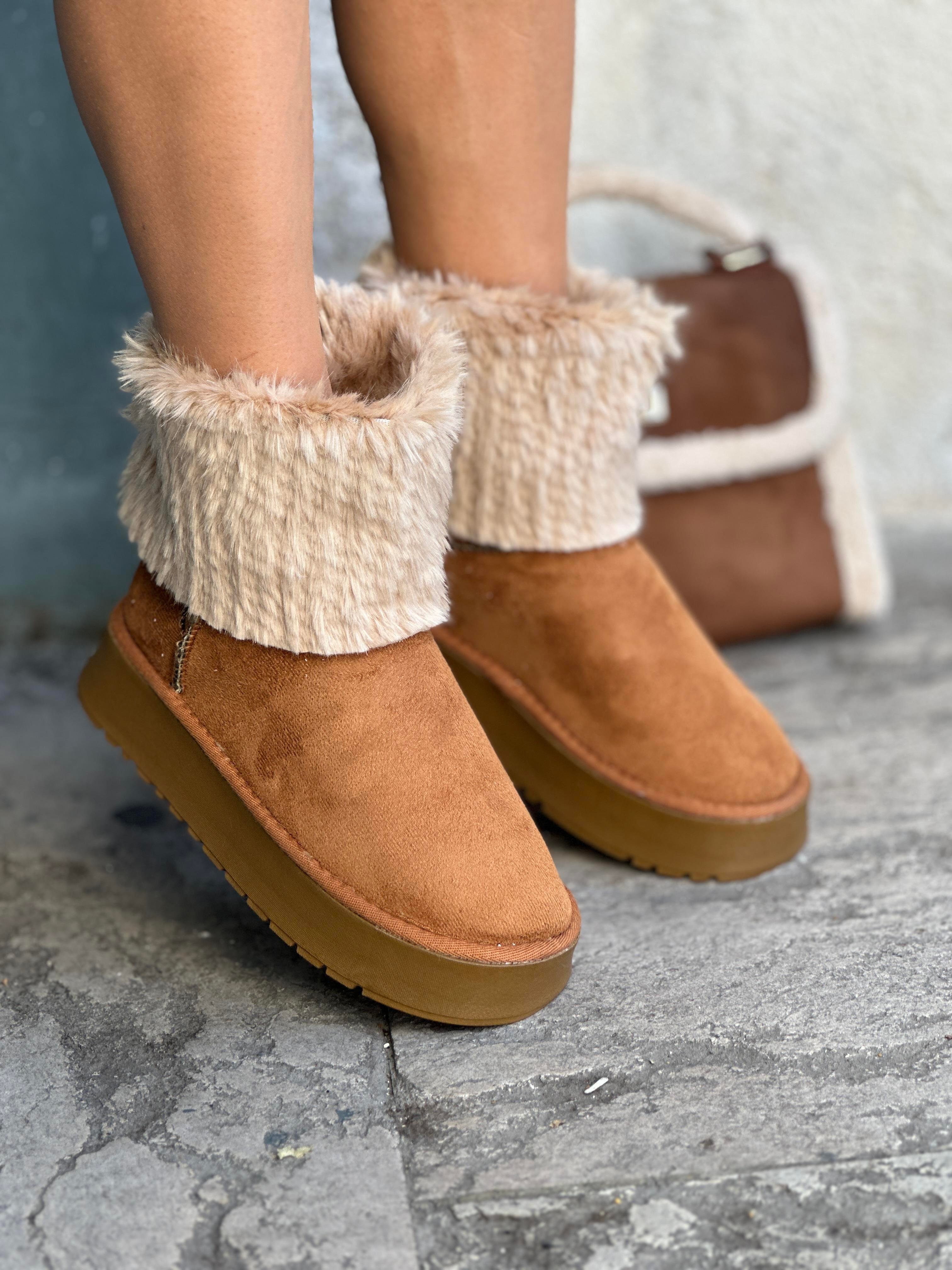 Yudu Bot Kahverengi - ANKLE BOOTS