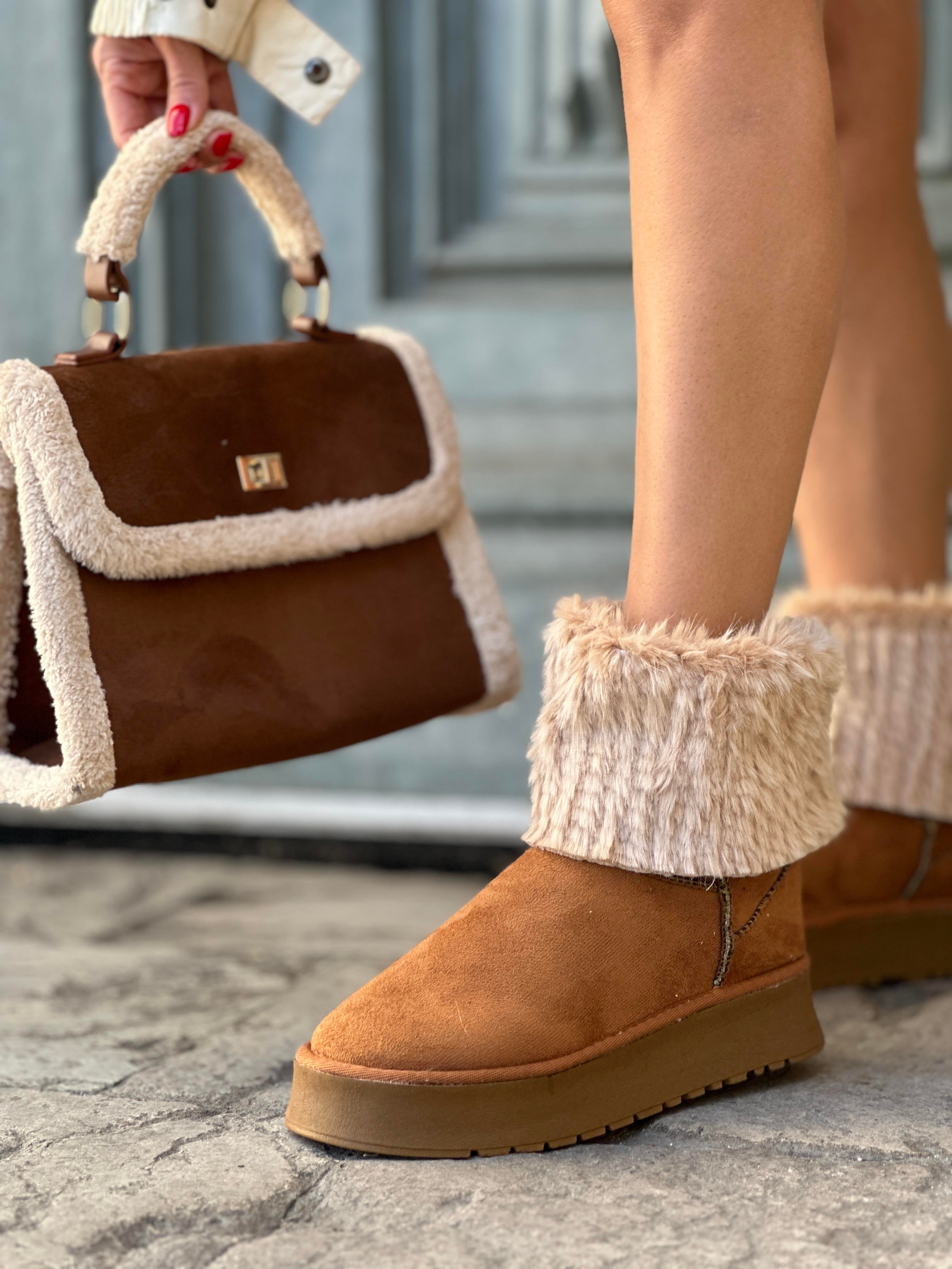 Yudu Bot Kahverengi - ANKLE BOOTS