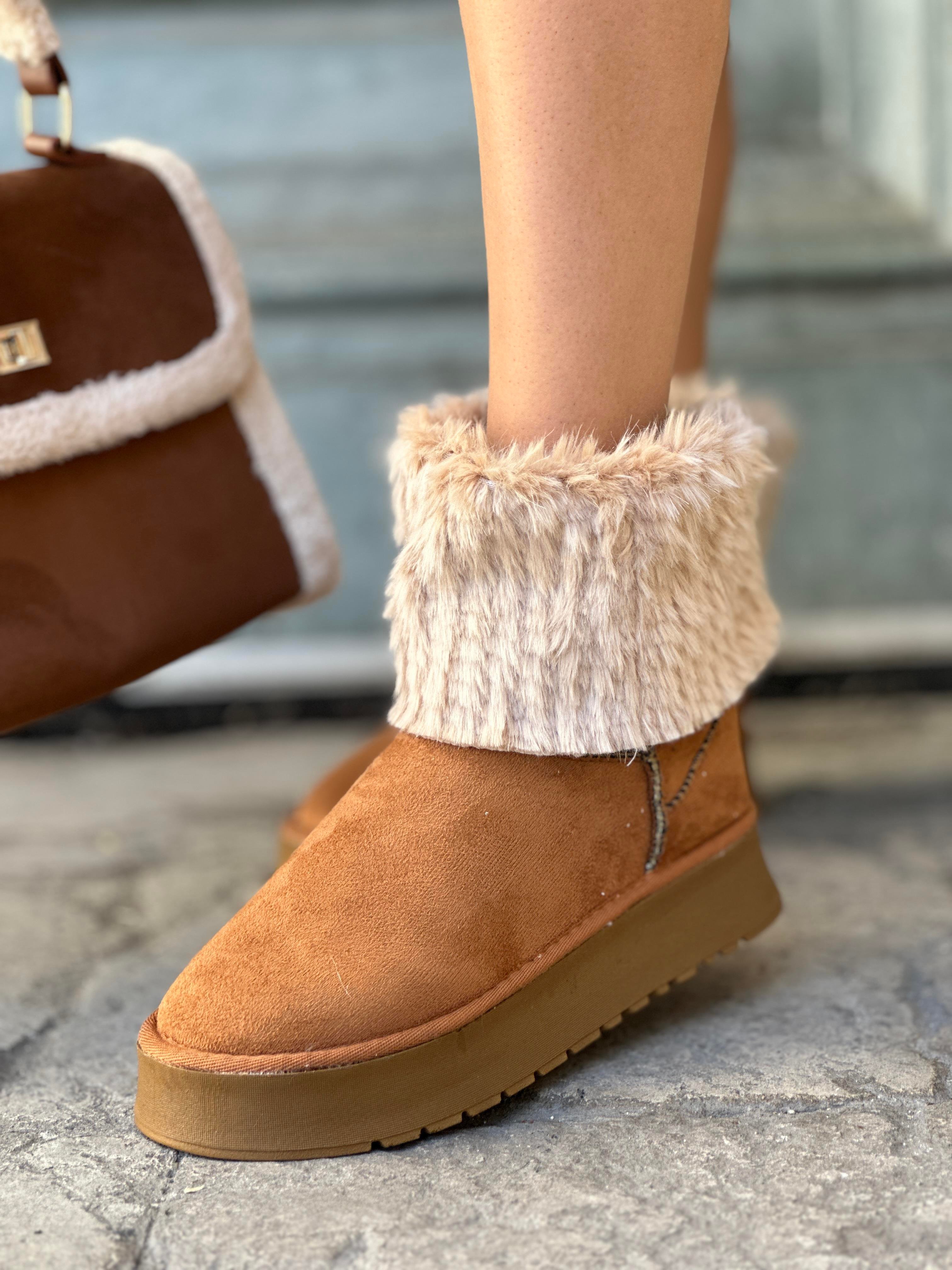 Yudu Bot Kahverengi - ANKLE BOOTS