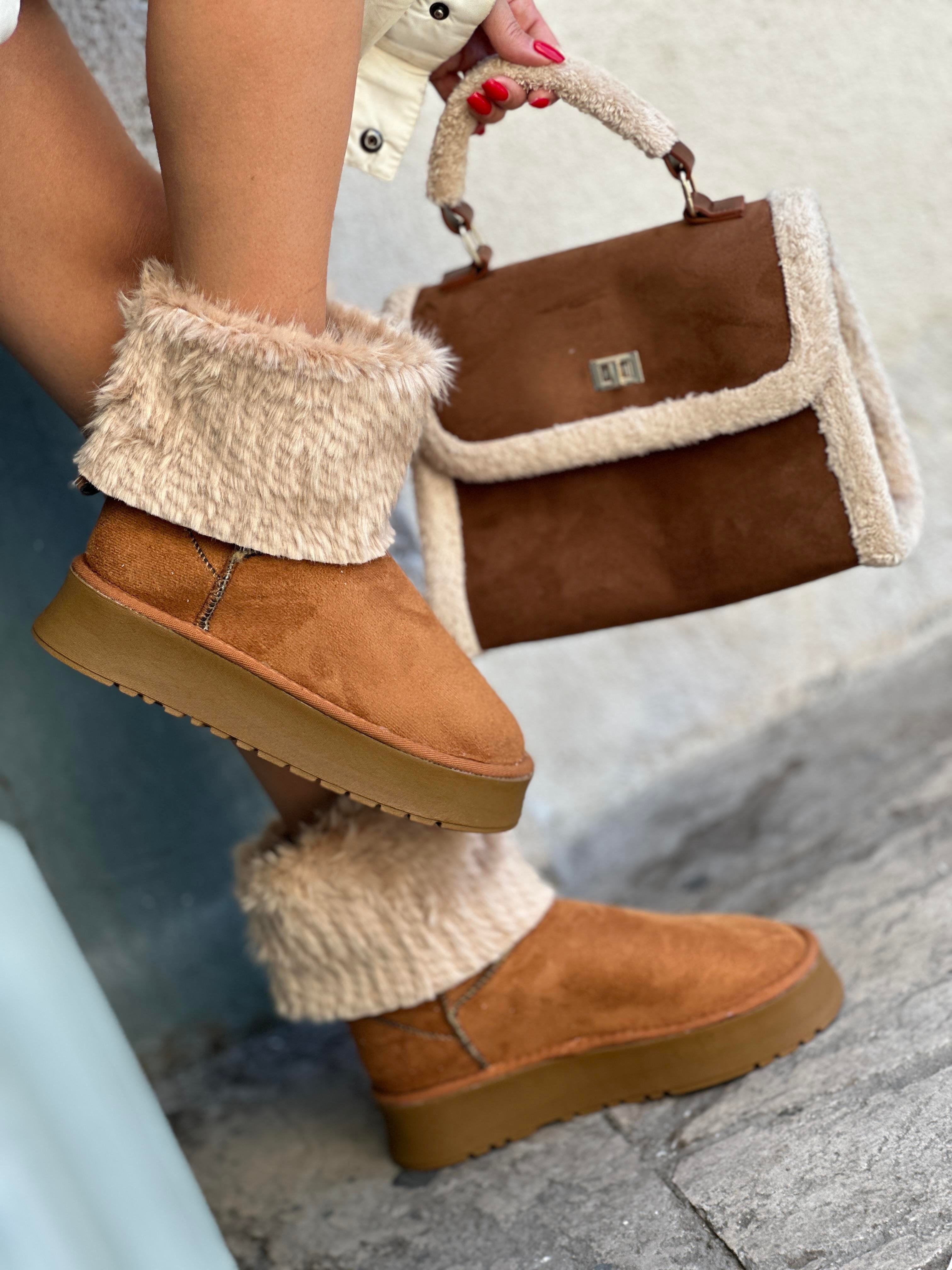 Yudu Bot Kahverengi - ANKLE BOOTS