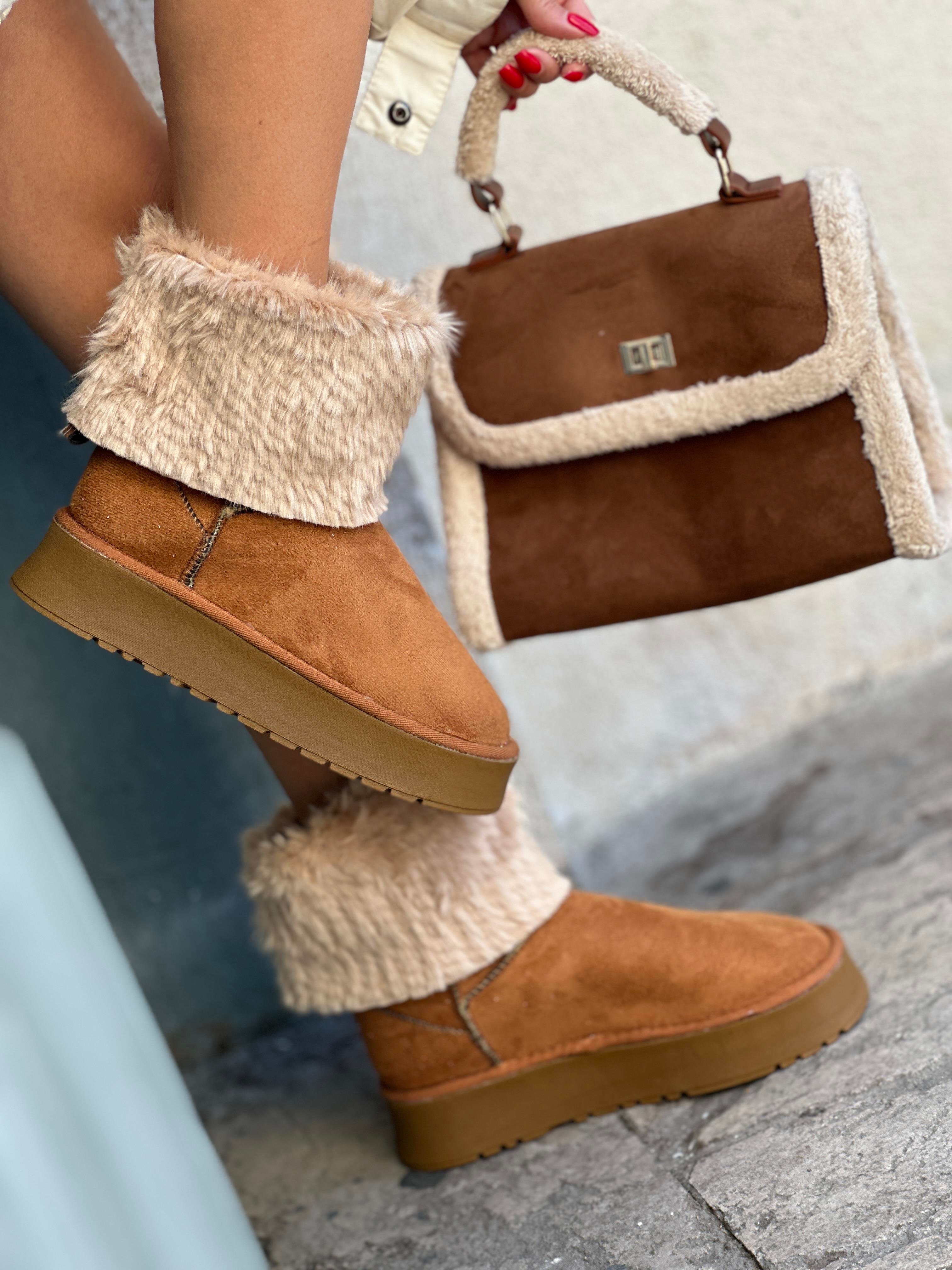 Yudu Bot Kahverengi - ANKLE BOOTS