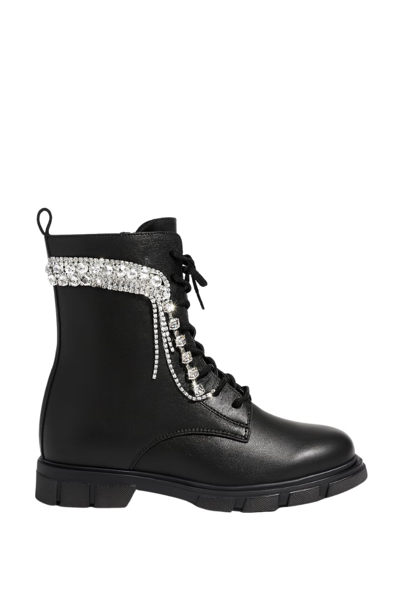 Zelda Özel Tasarım Bot Siyah - Düz Bot